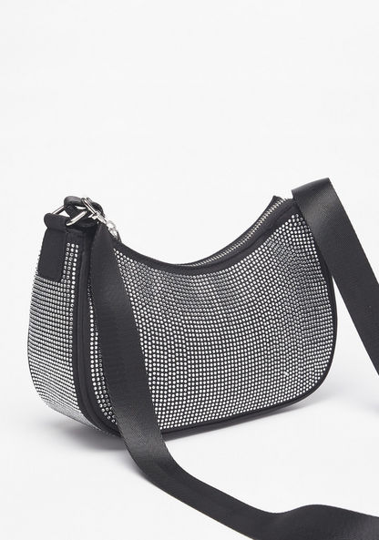 Missy Studded Crossbody Bag with Adjustable Strap