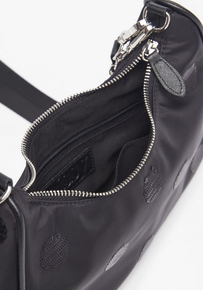 Missy Sequin Embellished Shoulder Bag with Coin Purse-Women%27s Handbags-image-3