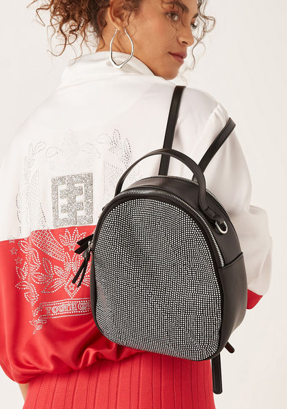 Missy Embellished Backpack with Adjustable Shoulder Straps-Women%27s Backpacks-image-1