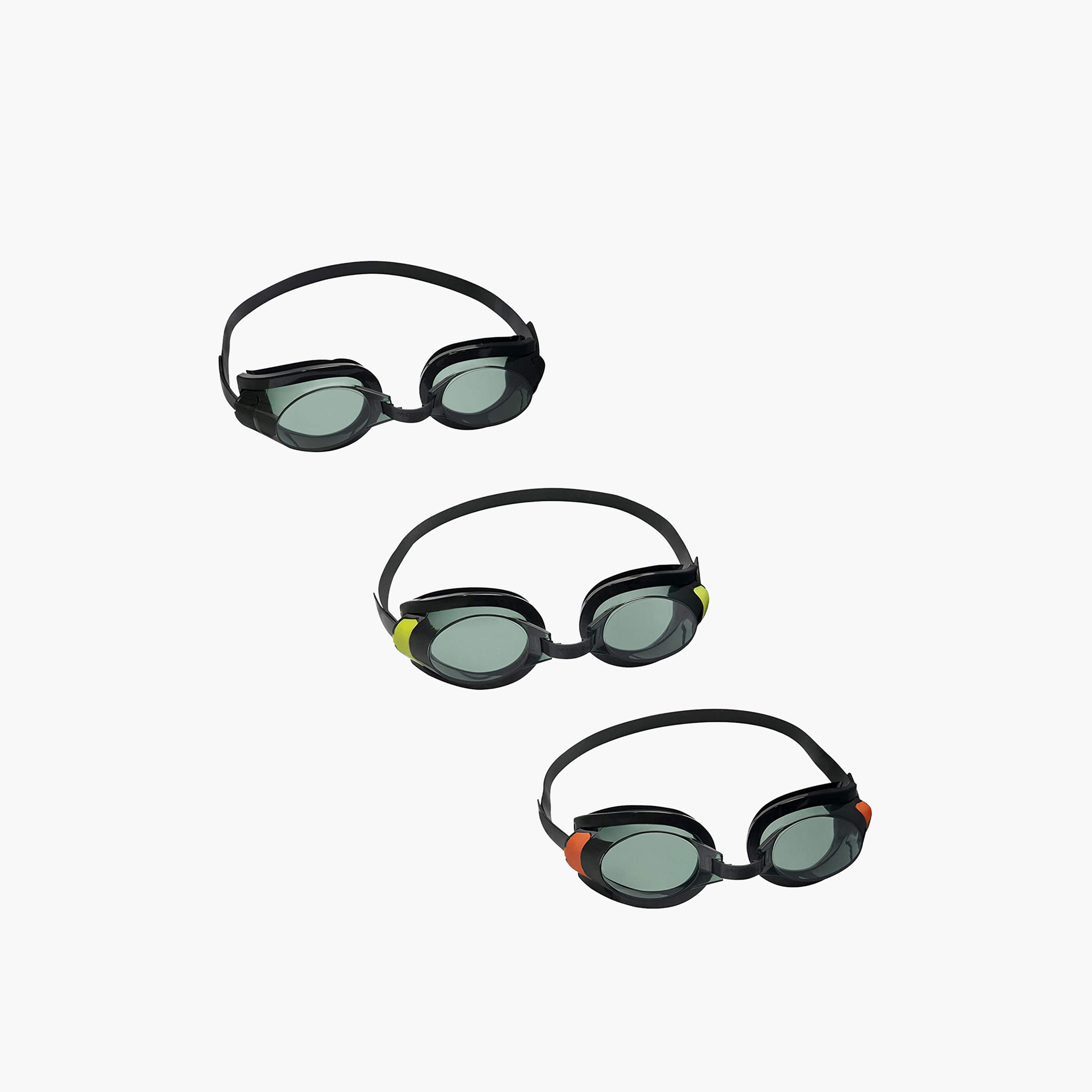 Bestway 3-Piece Hydro Swim Goggle Set-boys-clothing-swimwear-image-1