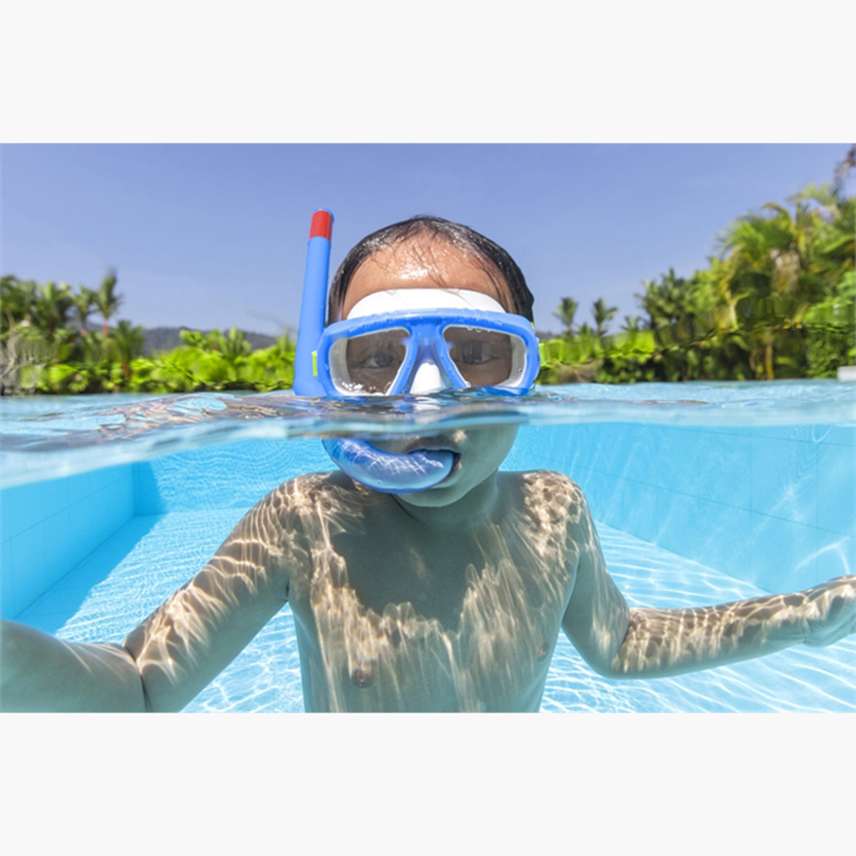 طقم قناع وأنبوبة تنفس للغطس متنوع من بيست واي-boys-clothing-swimwear-image-5