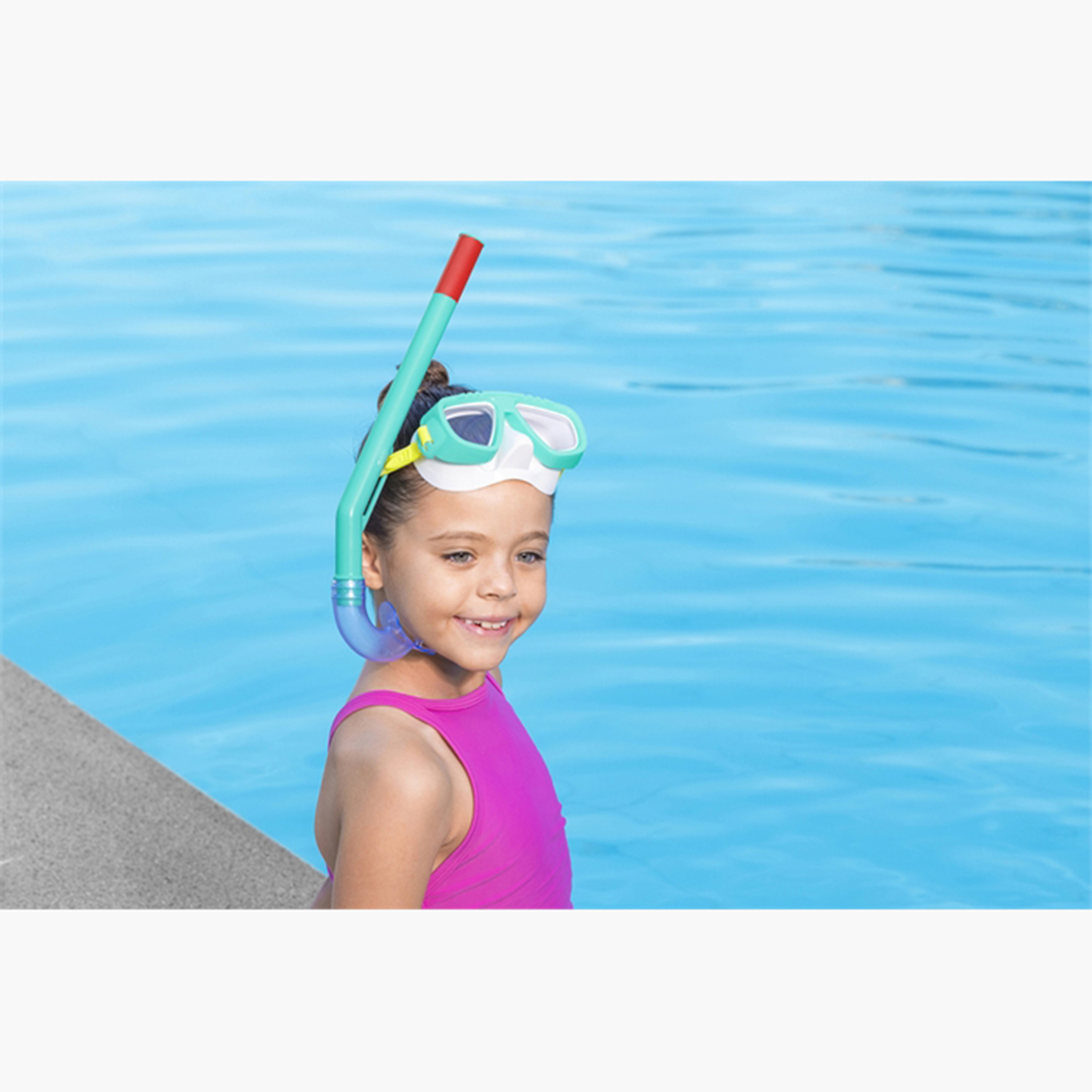 طقم قناع وأنبوبة تنفس للغطس متنوع من بيست واي-boys-clothing-swimwear-image-4