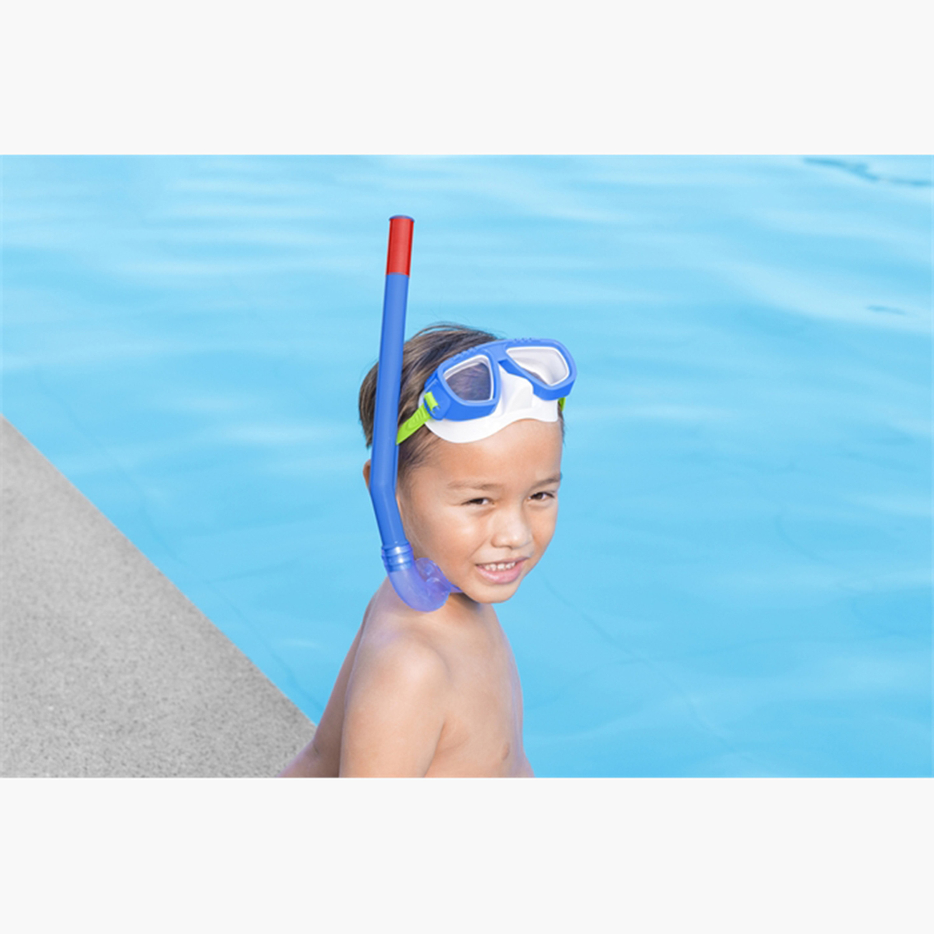 طقم قناع وأنبوبة تنفس للغطس متنوع من بيست واي-boys-clothing-swimwear-image-3