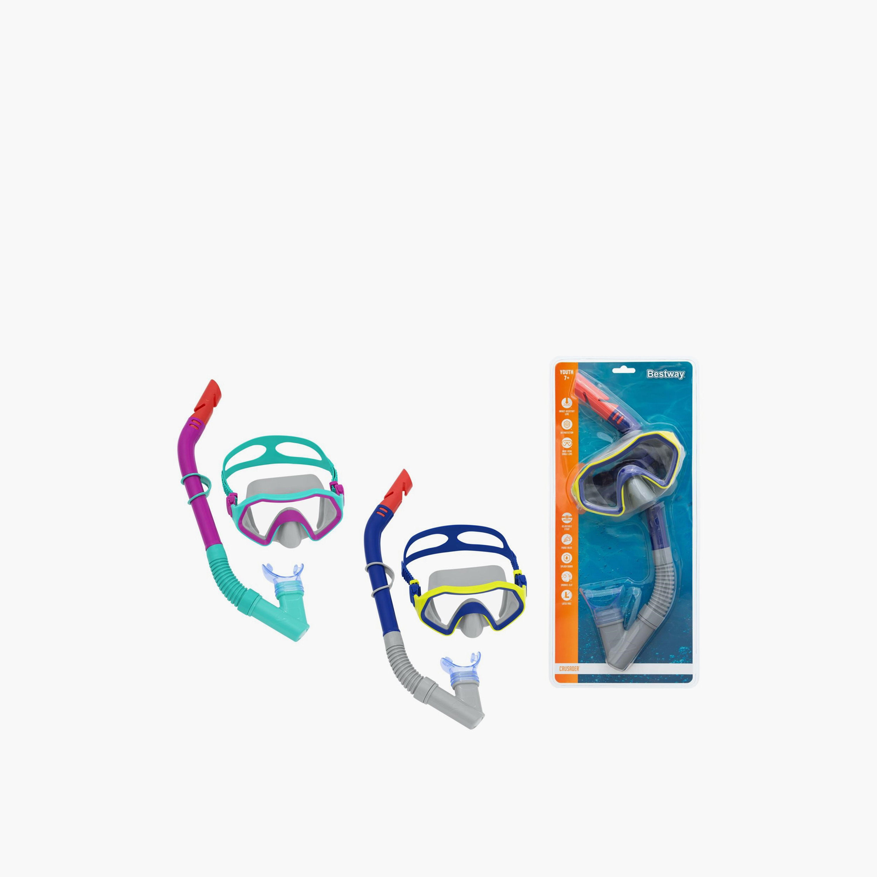 Bestway Assorted Crusader Snorkel Mask-boys-clothing-swimwear-image-1