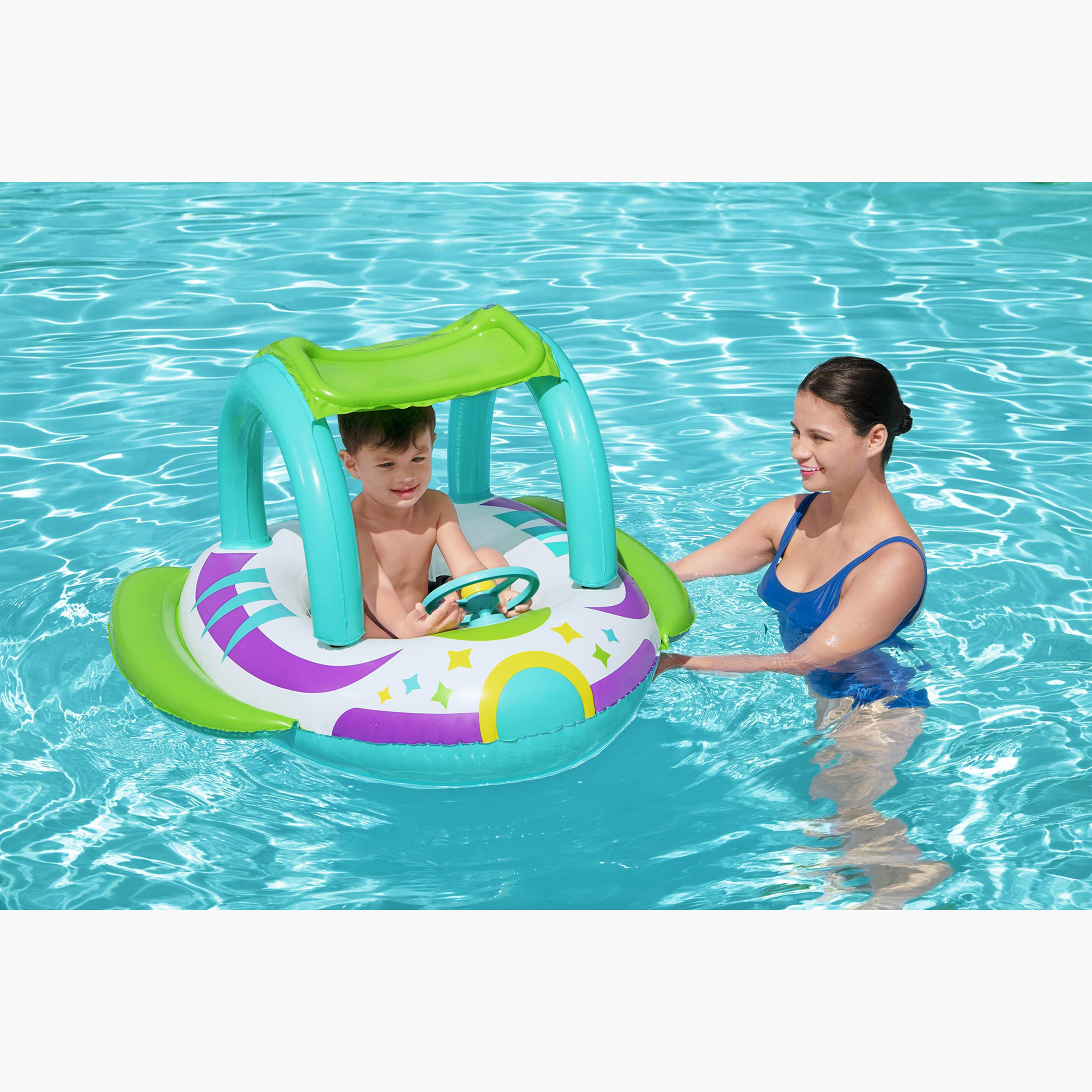 قارب للأطفال قابل للنفخ سبيس سبلاش من بيست واي-toys-outdoor-poolandbeach-floatsandboats-image-8