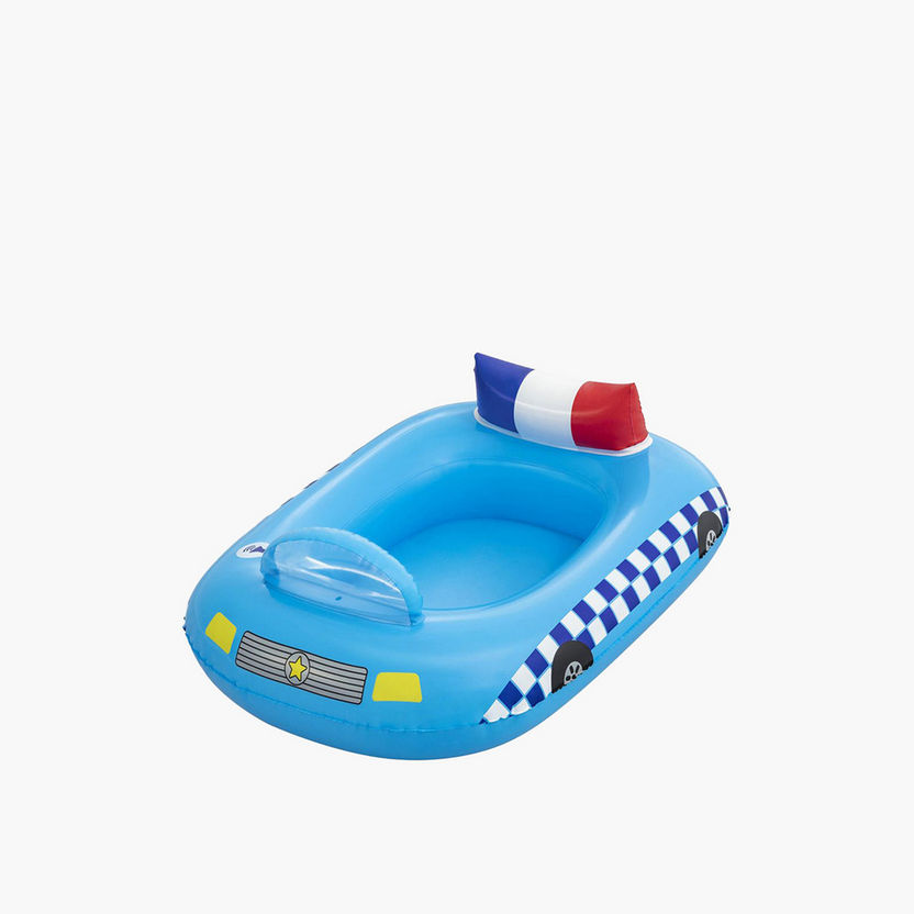 Bestway Inflatable Police Car Baby Boat-Beach and Water Fun-image-0