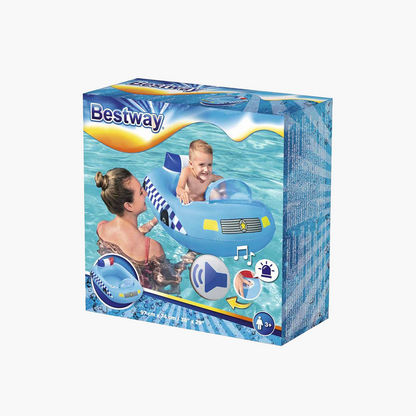 Bestway Inflatable Police Car Baby Boat-Beach and Water Fun-image-4