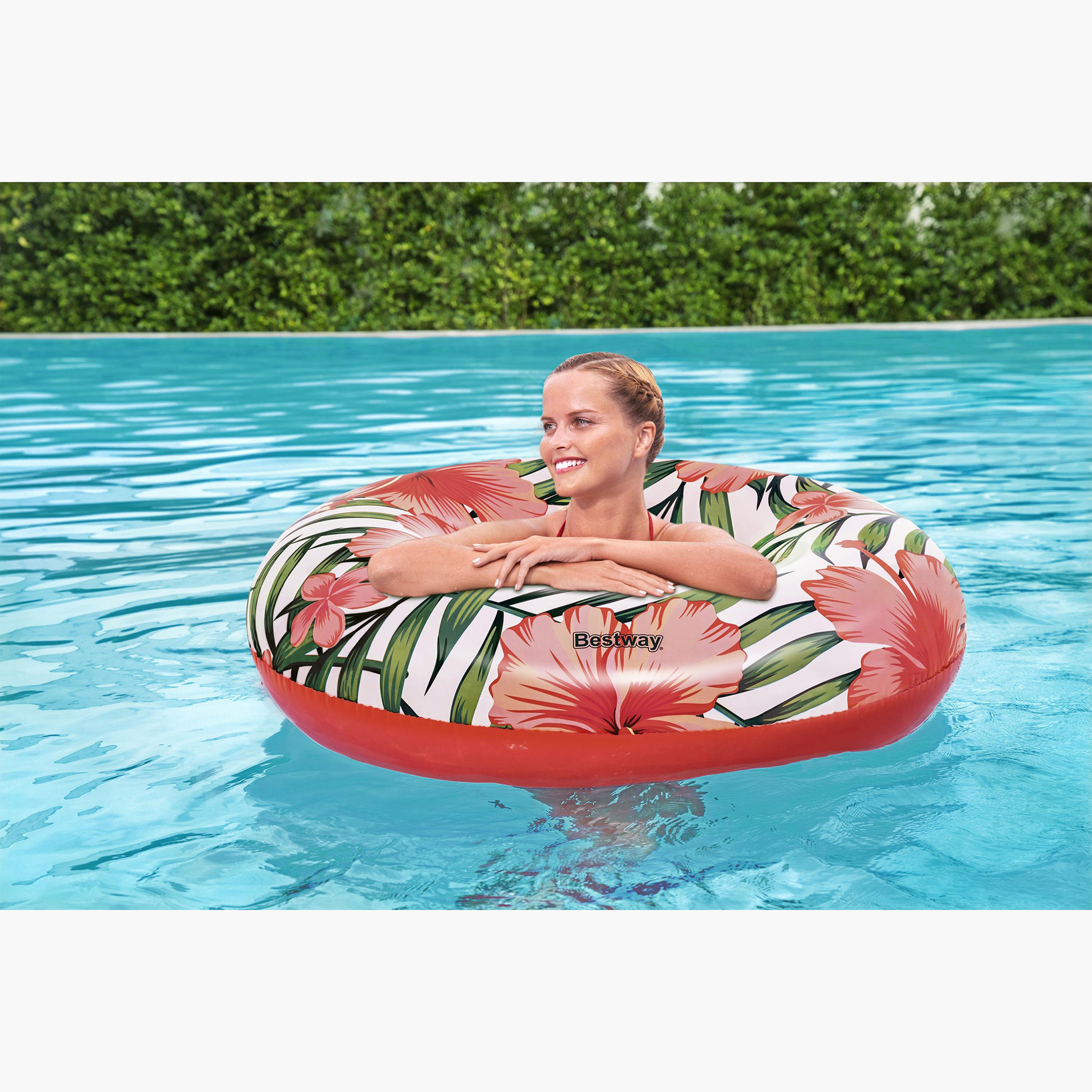 Bestway Assorted Tropical Print Swim Ring-toys-outdoor-poolandbeach-poolaccessories-image-10