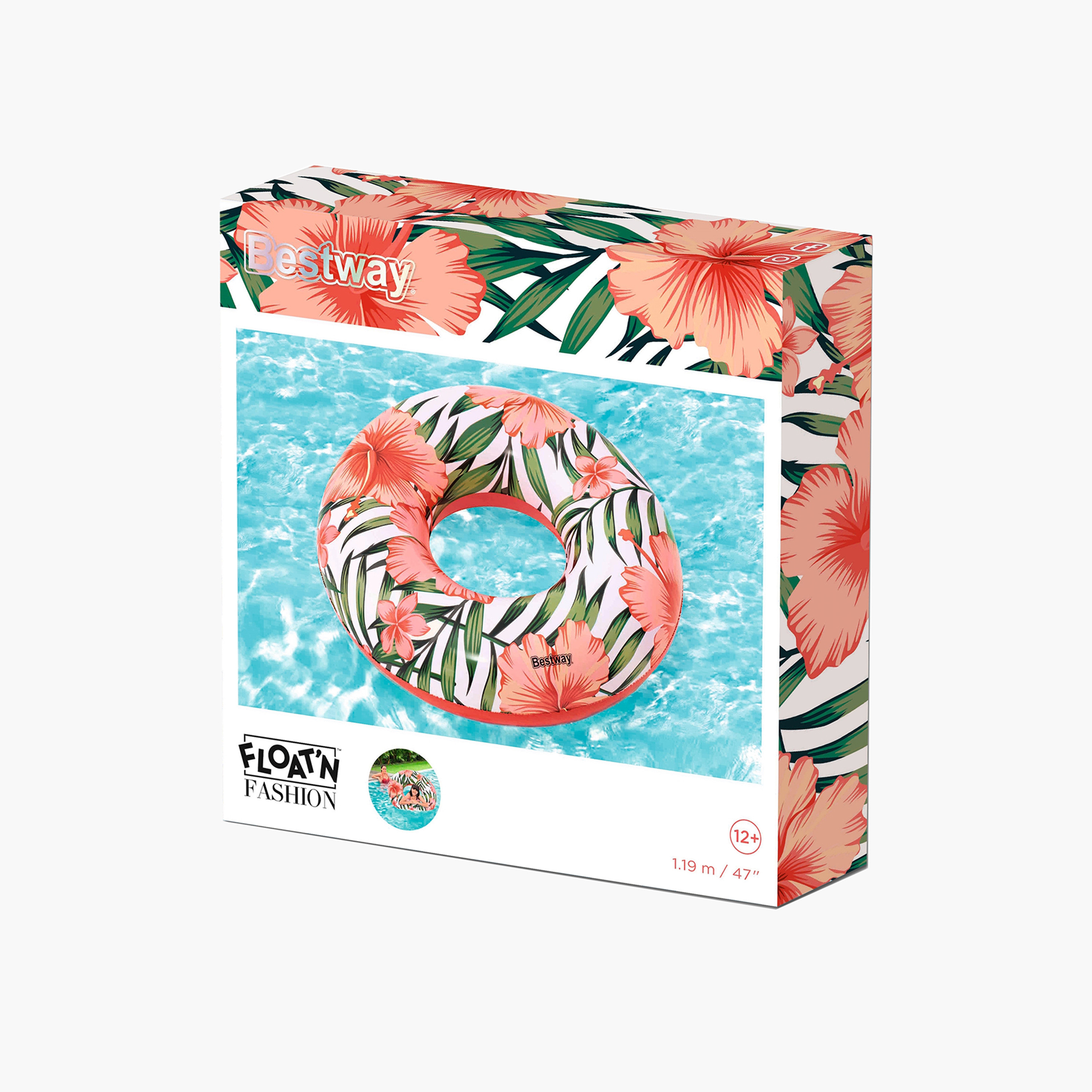 Bestway Assorted Tropical Print Swim Ring-toys-outdoor-poolandbeach-poolaccessories-image-7
