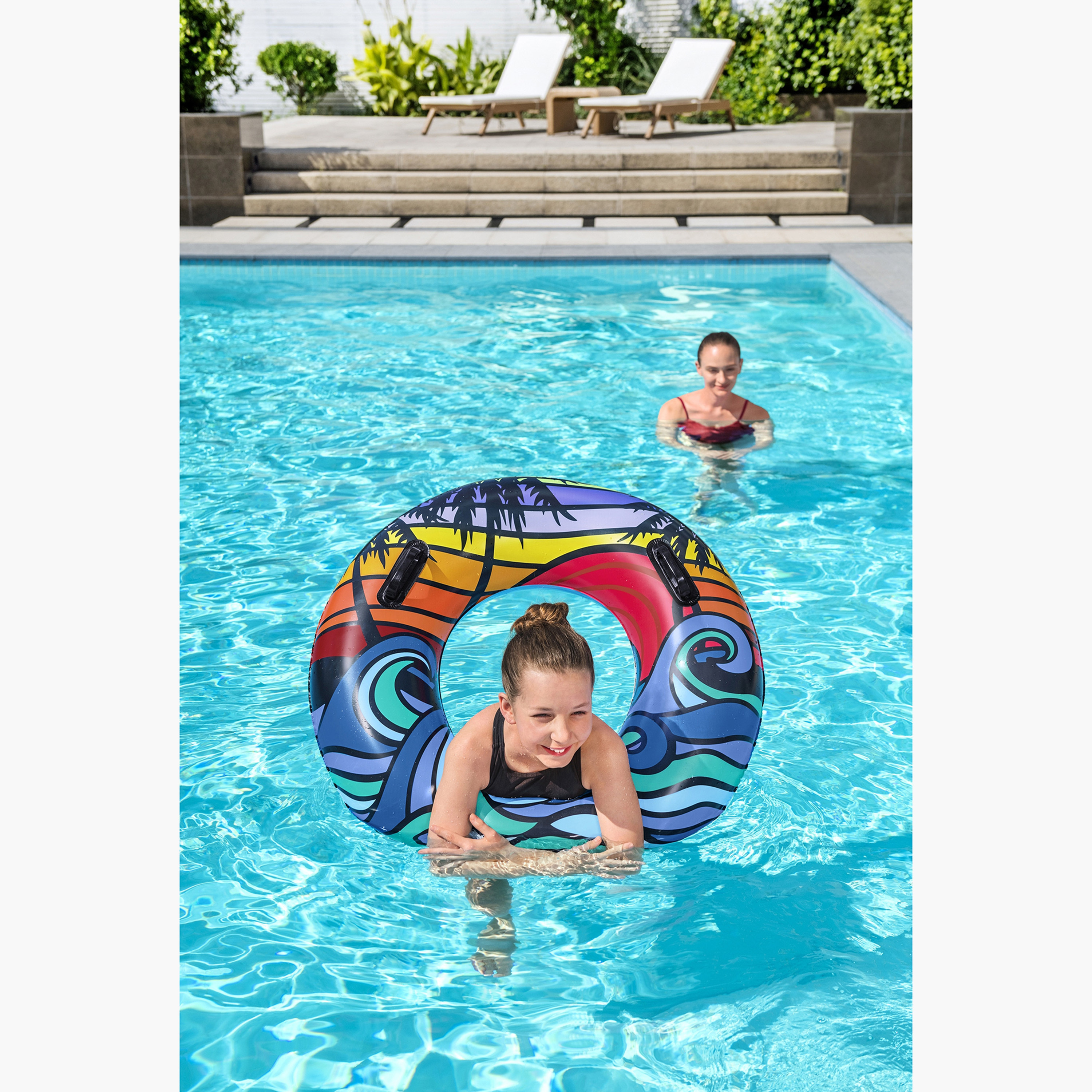 Bestway Tropical Print Swim Tube - 36 inches-toys-outdoor-poolandbeach-poolaccessories-image-6