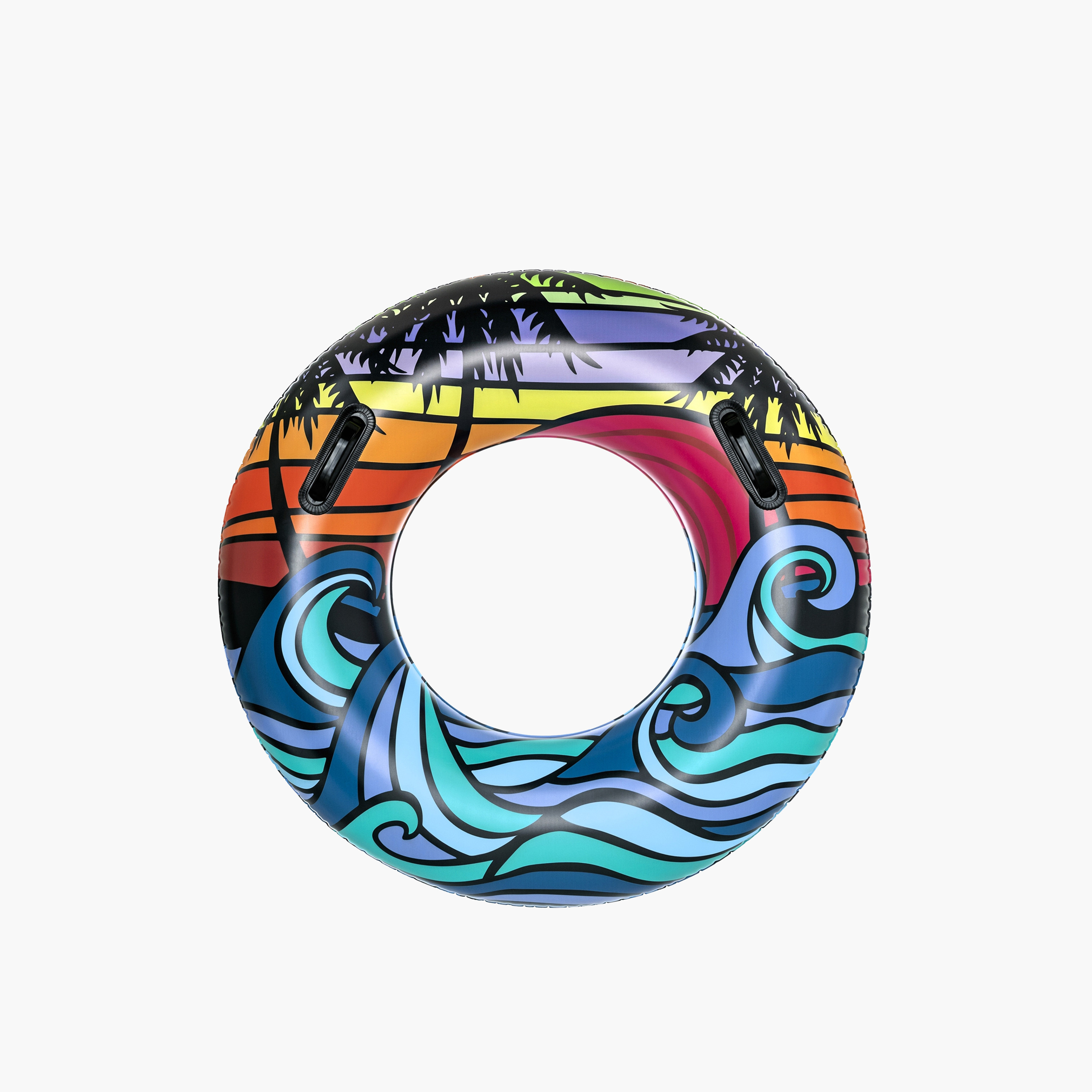 Bestway Tropical Print Swim Tube - 36 inches-toys-outdoor-poolandbeach-poolaccessories-image-9