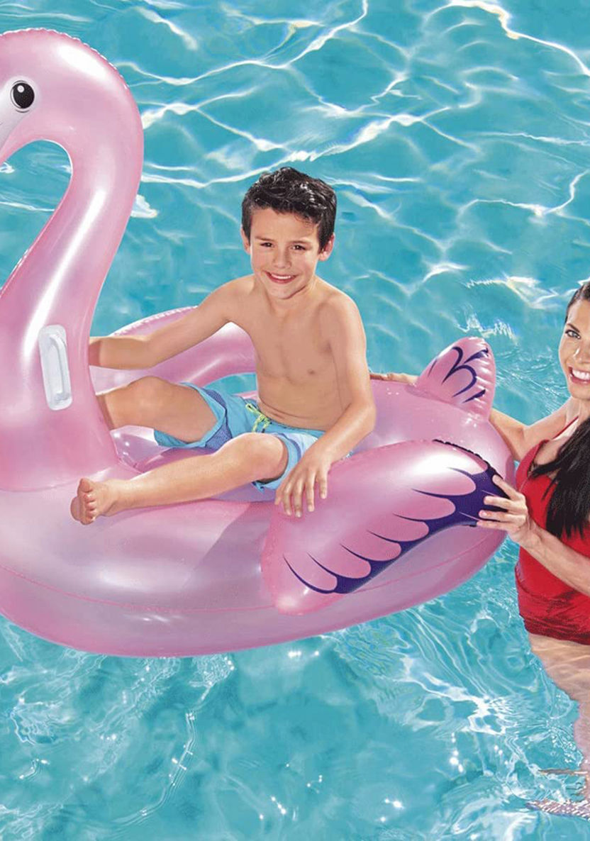 Bestway Inflatable Flamingo Ride-On-Beach and Water Fun-image-1