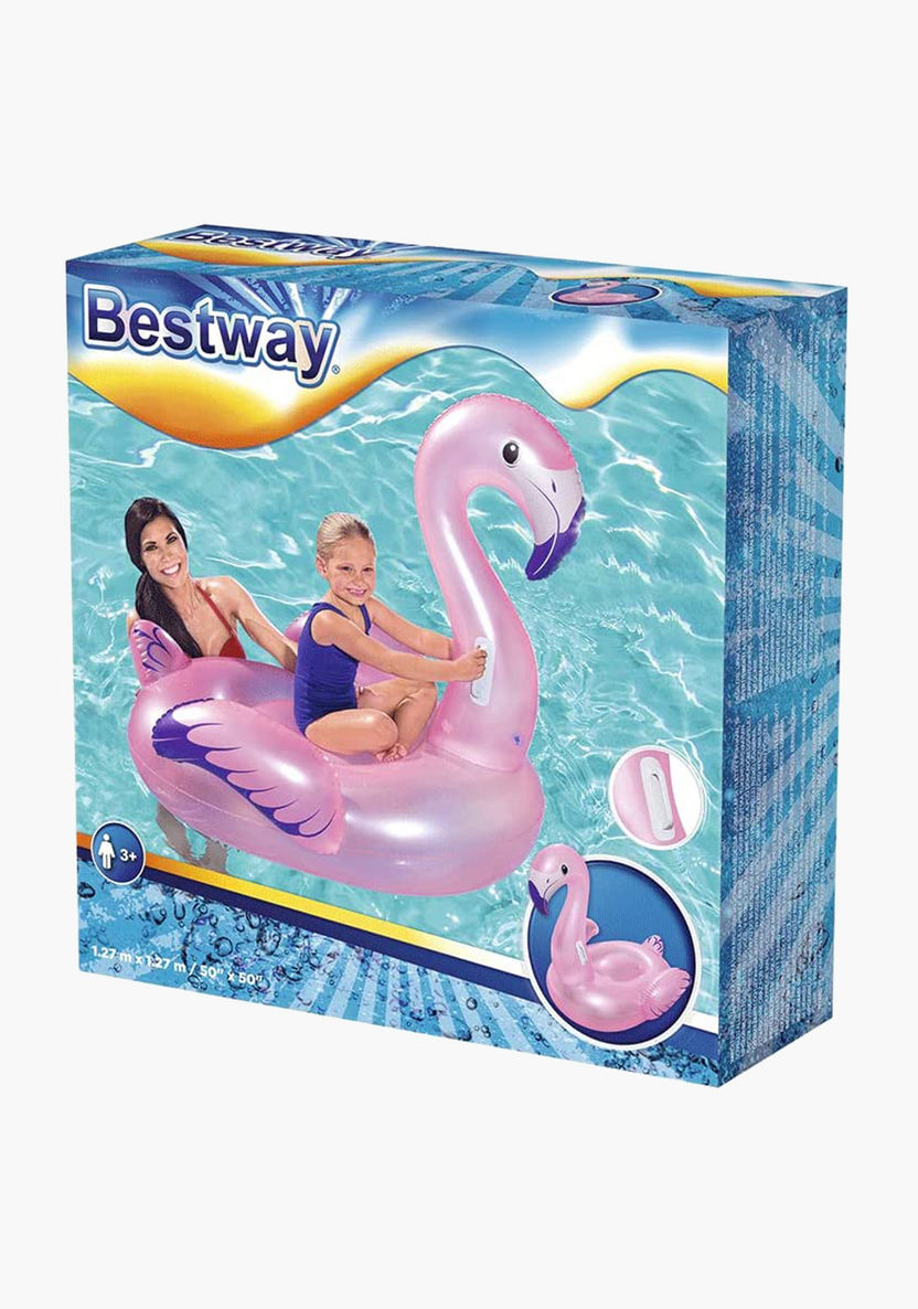 Bestway Inflatable Flamingo Ride-On-Beach and Water Fun-image-2