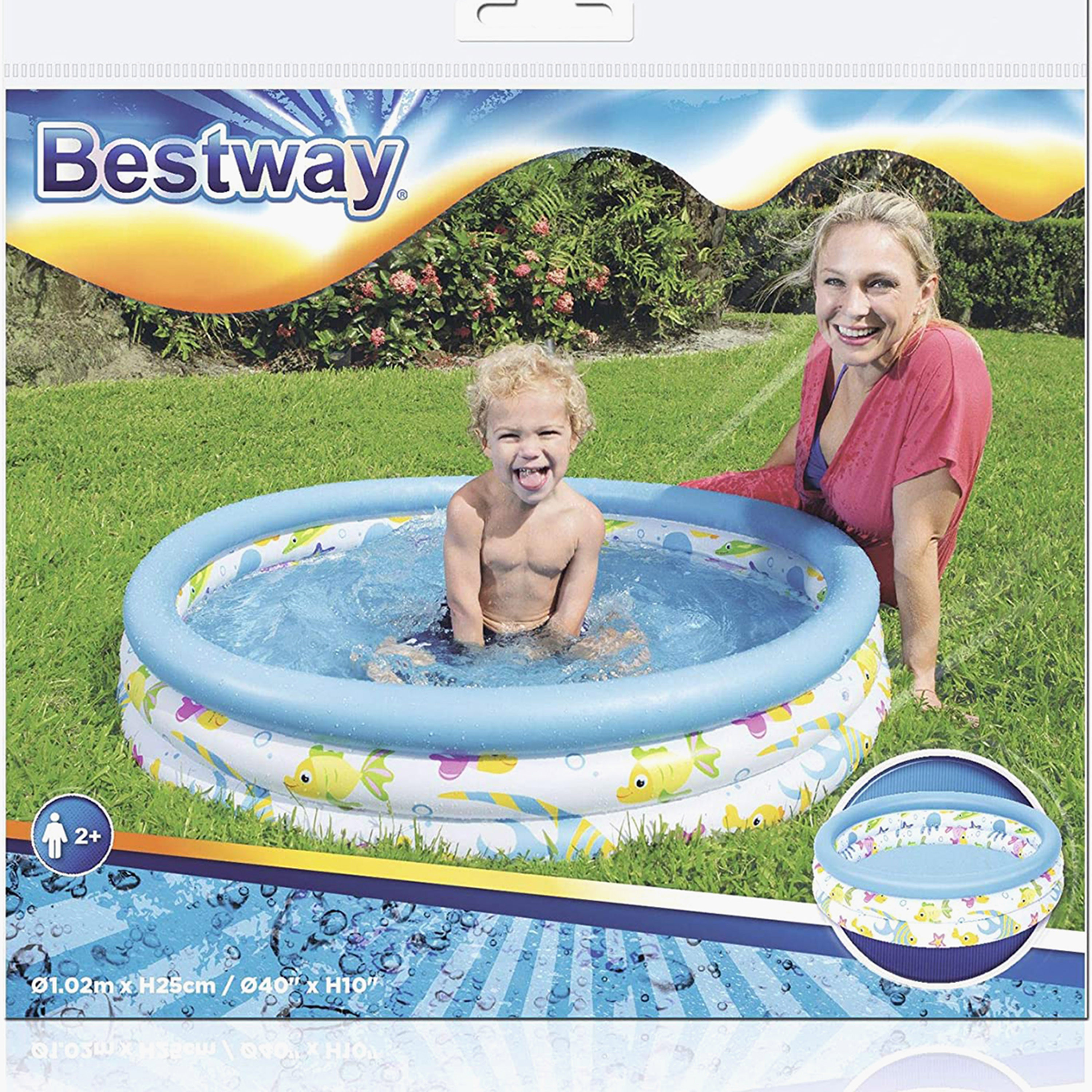 Bestway Coral Kids Pool - 102x25 cm-toys-outdoor-poolandbeach-pools-image-5