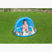 Bestway Safari Print Sun Shaded Baby Pool - 97x66 cm-Beach and Water Fun-thumbnailMobile-3