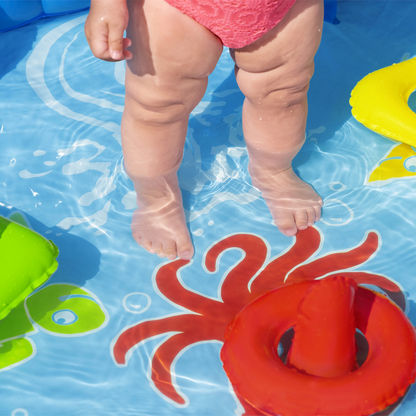Bestway Sea Shapes Baby Pool - 89x76 cm-Beach and Water Fun-image-1