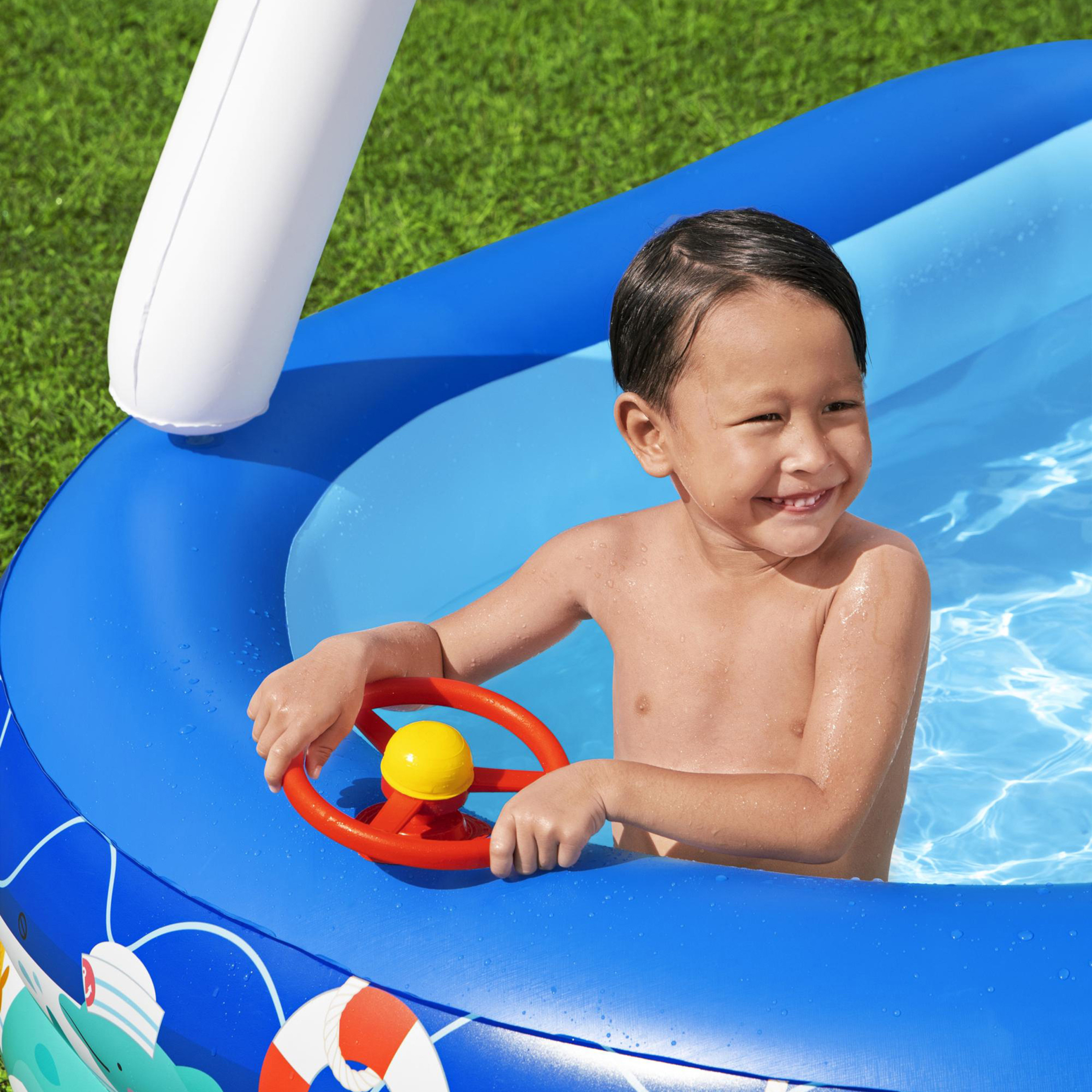 Bestway Sea Captain Family Pool - 213x155x132 cm-toys-outdoor-poolandbeach-pools-image-3