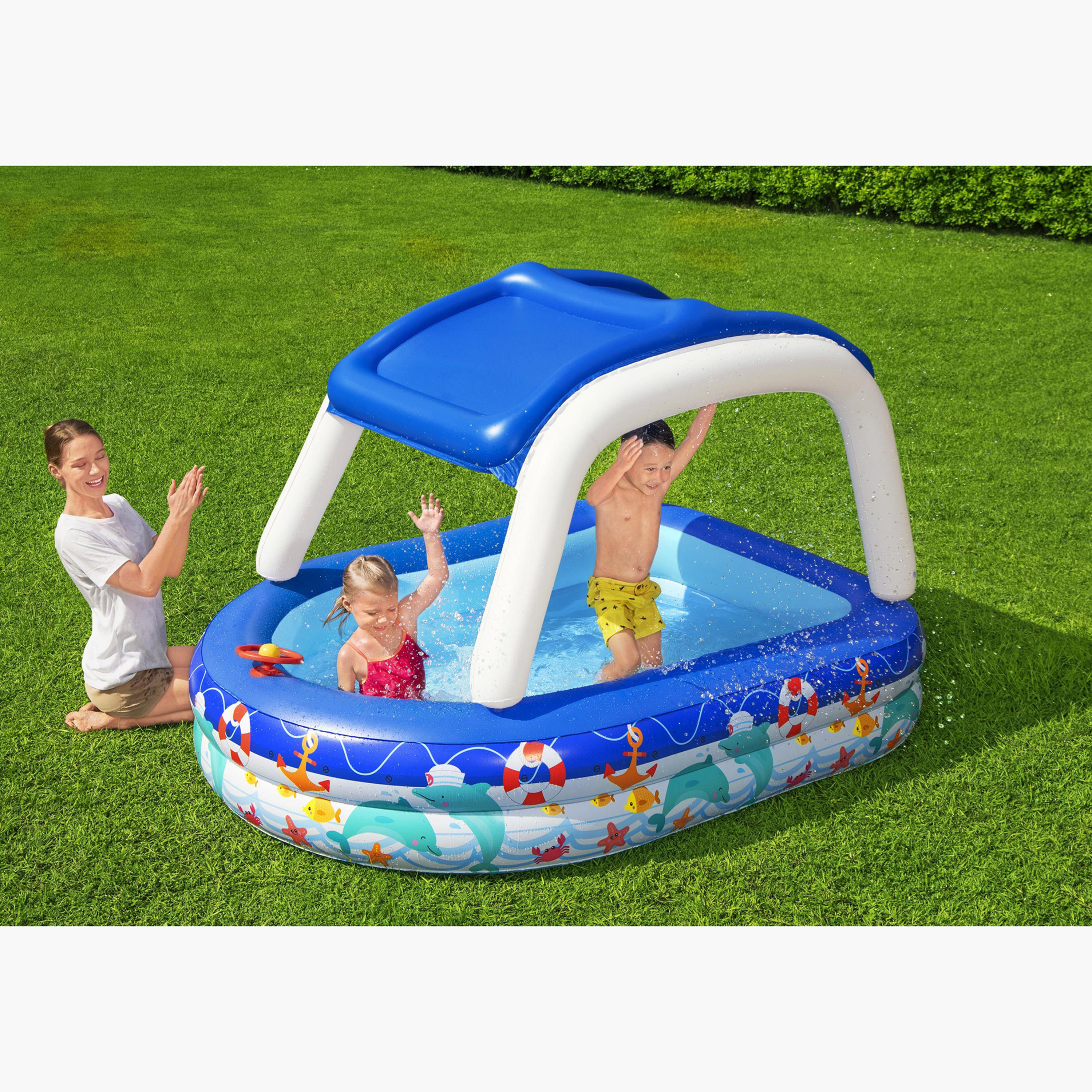 Bestway Sea Captain Family Pool - 213x155x132 cm-toys-outdoor-poolandbeach-pools-image-5