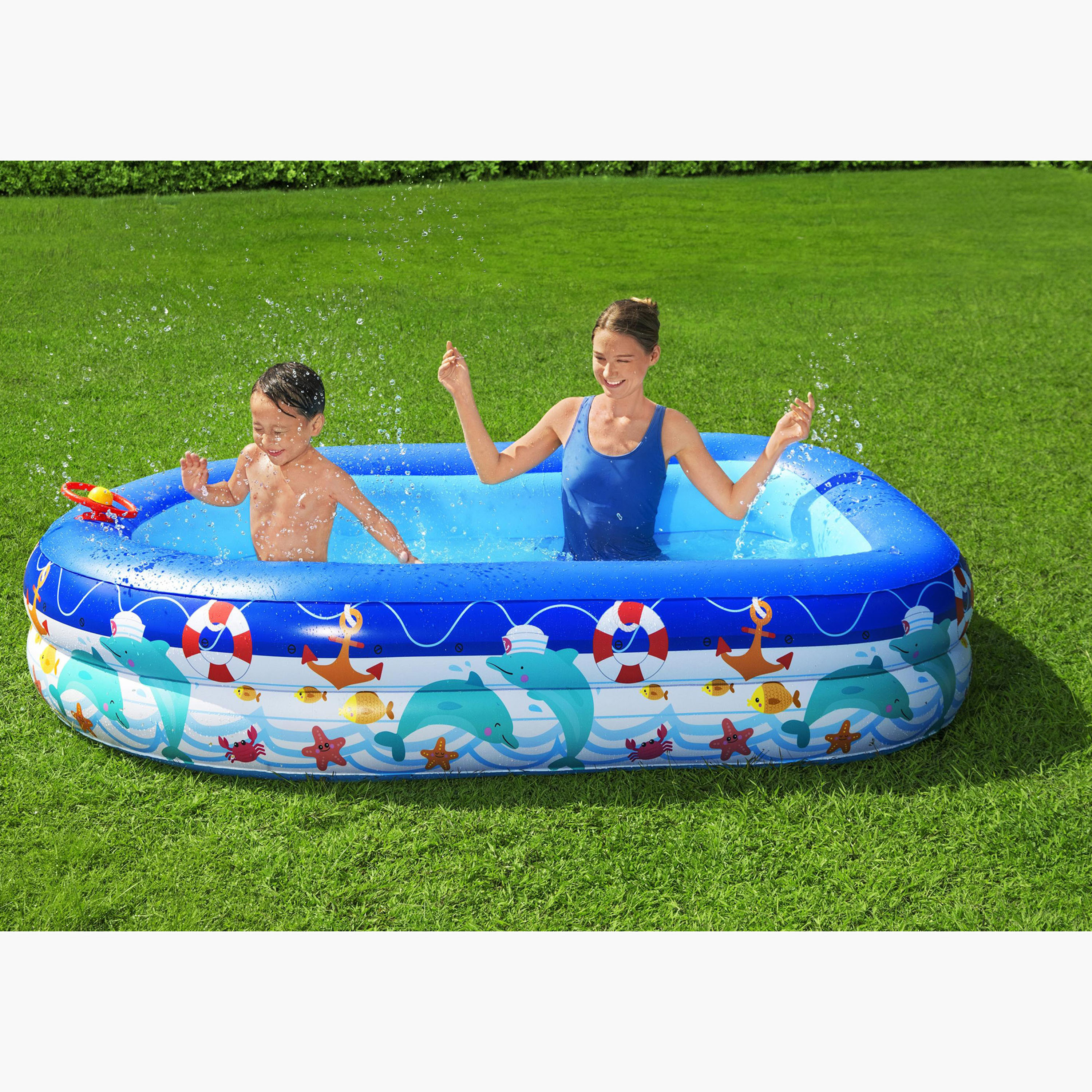 Bestway Sea Captain Family Pool - 213x155x132 cm-toys-outdoor-poolandbeach-pools-image-9