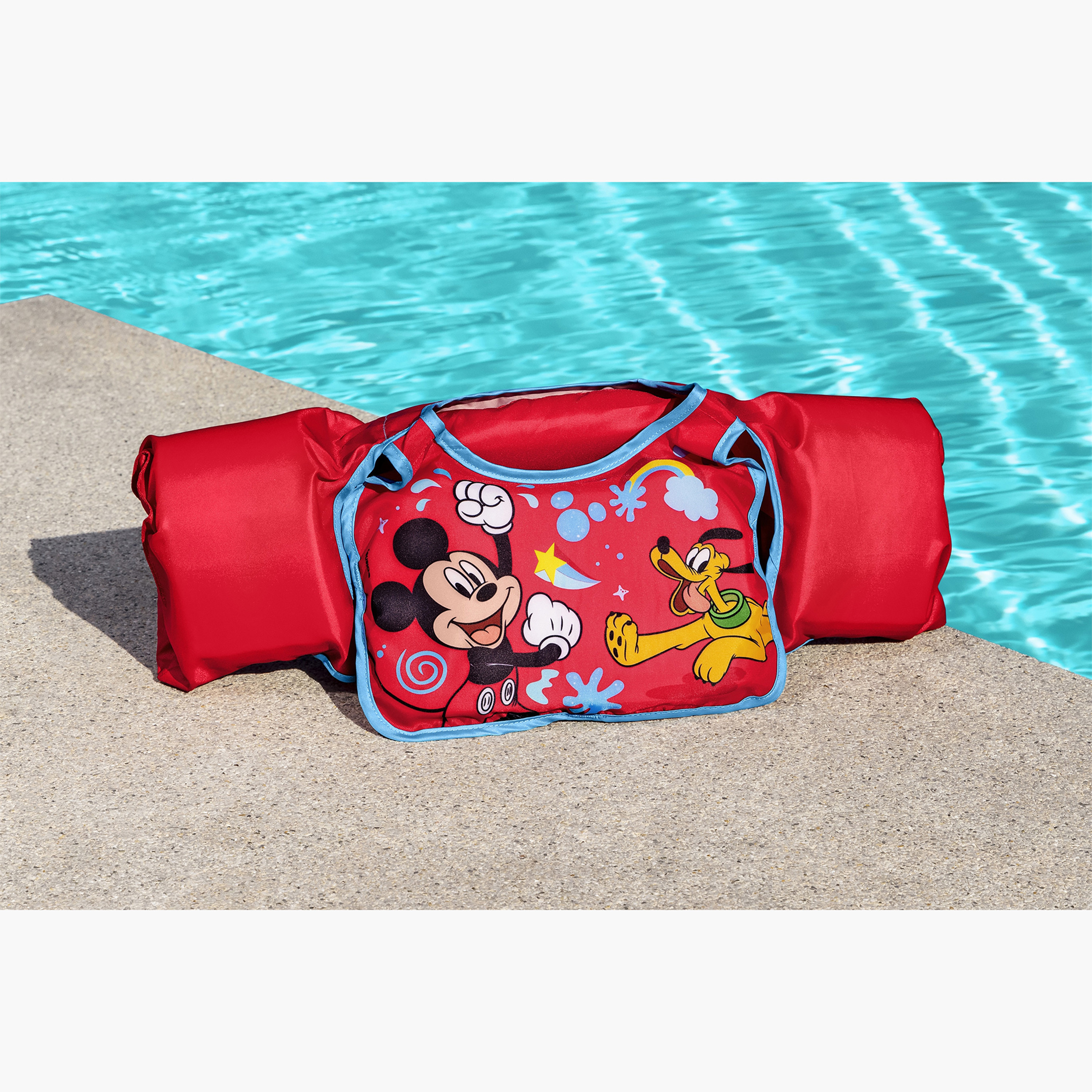 Bestway Mickey Mouse and Friends Print Swim Vest-boys-clothing-sportswear-swimwear-image-2