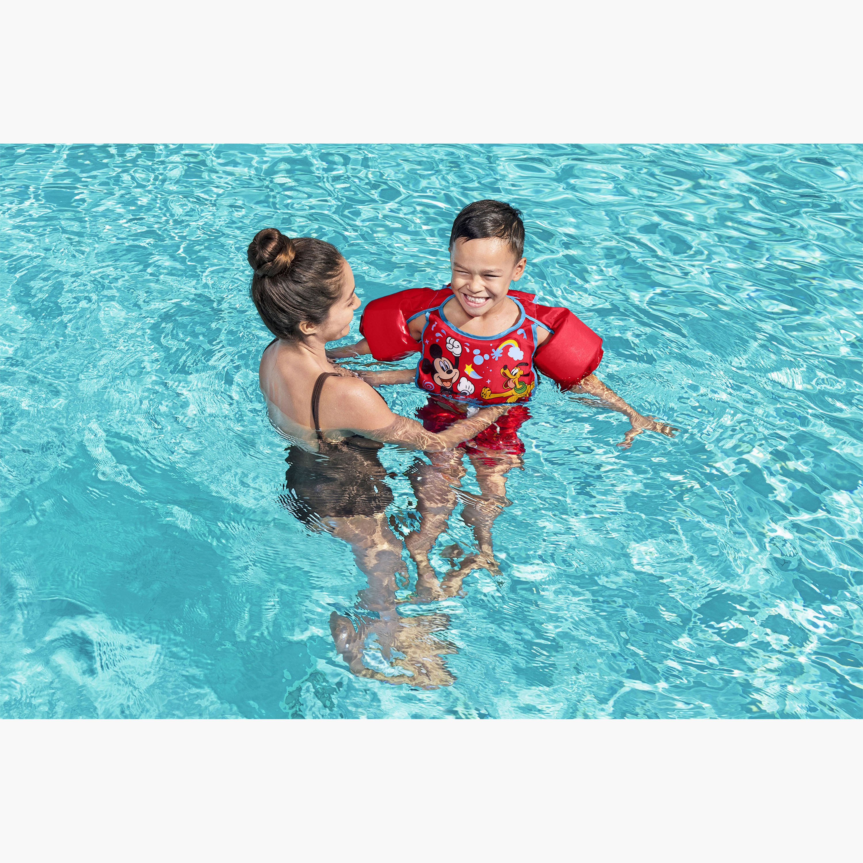 Bestway Mickey Mouse and Friends Print Swim Vest-boys-clothing-sportswear-swimwear-image-3