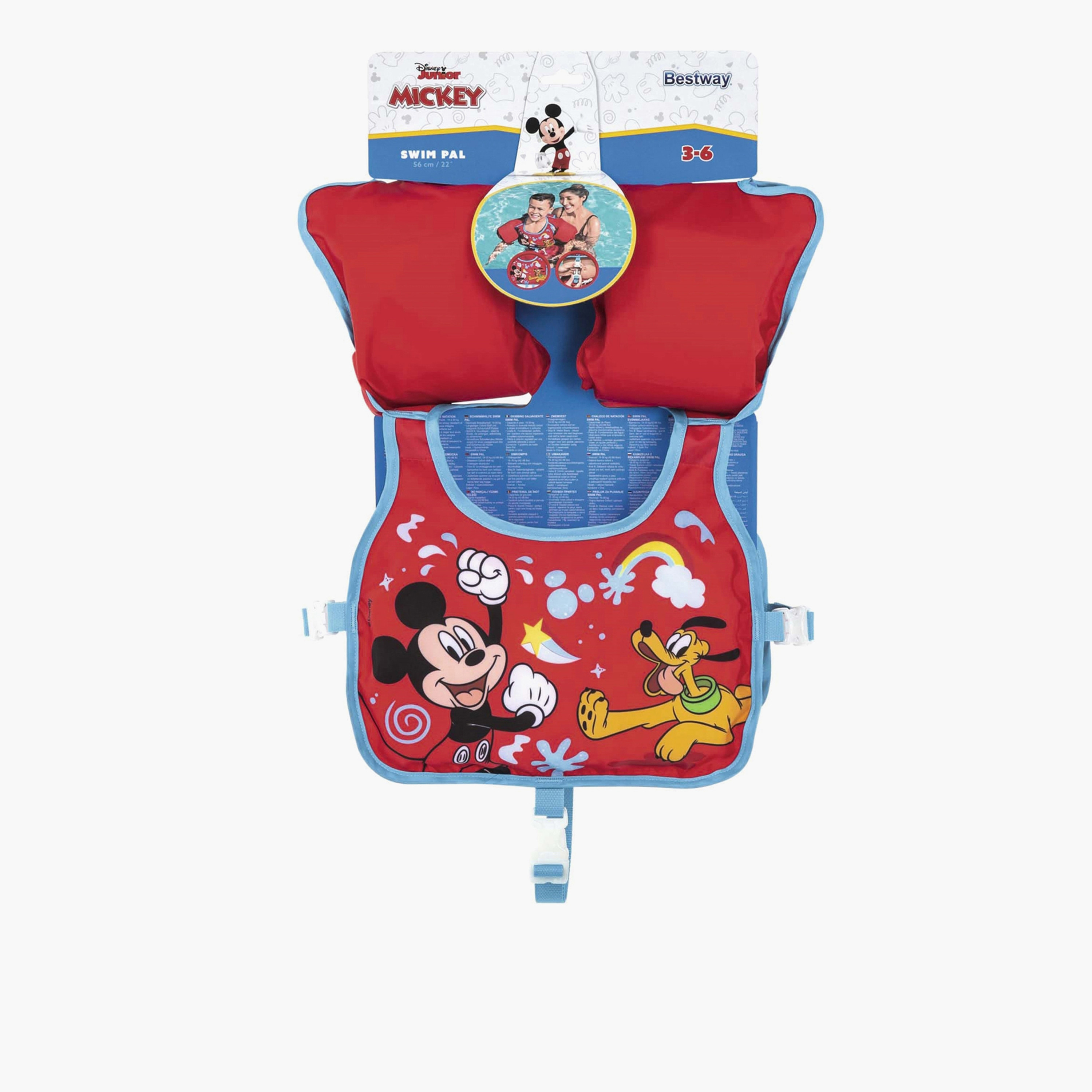 Bestway Mickey Mouse and Friends Print Swim Vest-boys-clothing-sportswear-swimwear-image-8