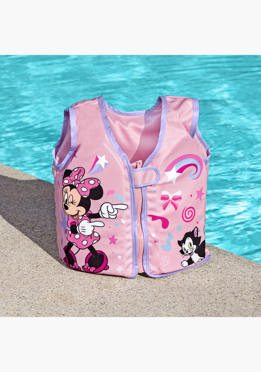 Bestway Minnie Mouse Print Swim Vest-Beach and Water Fun-image-1