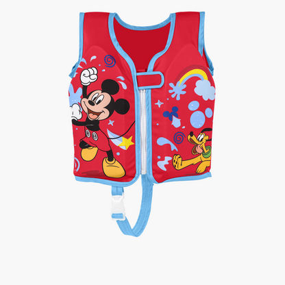 Bestway Mickey Mouse and Friends Print Swim Vest-Beach and Water Fun-image-0