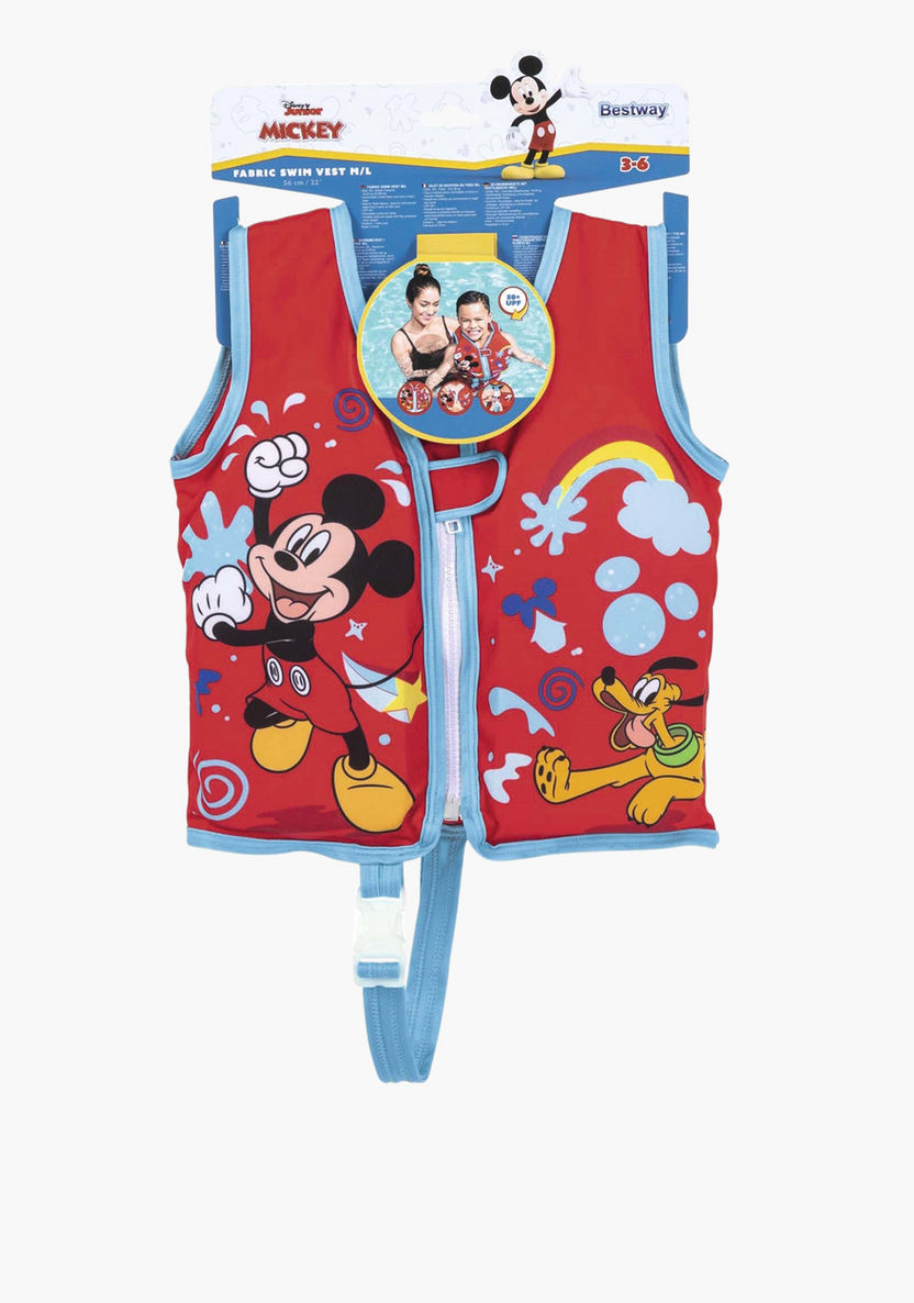 Bestway Mickey Mouse and Friends Print Swim Vest-Beach and Water Fun-image-7