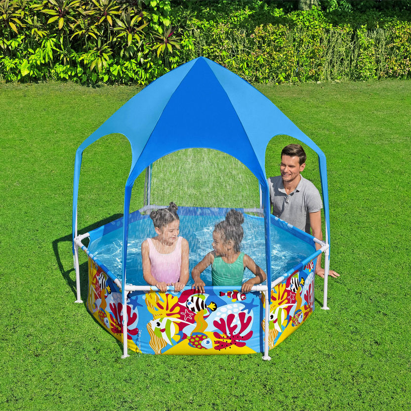 Bestway Splash-in-Shade Play Pool - 183x51 cm-Beach and Water Fun-image-4