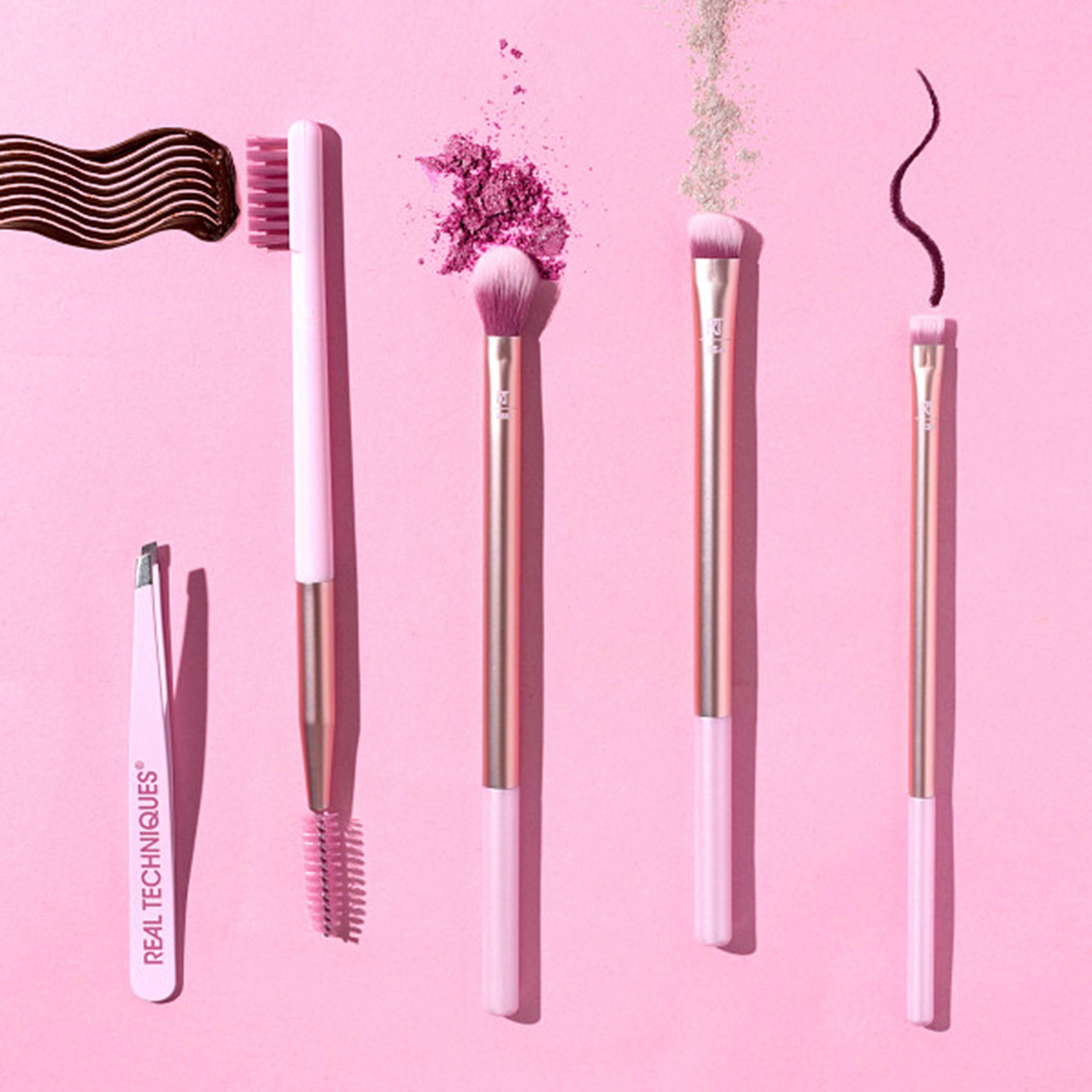 مجموعة تجميل العيون بشكل طبيعي 5 قطع من ريل تكنيكس-beautyandpersonalcare-makeup-brushesandaccessories-brushes-image-3