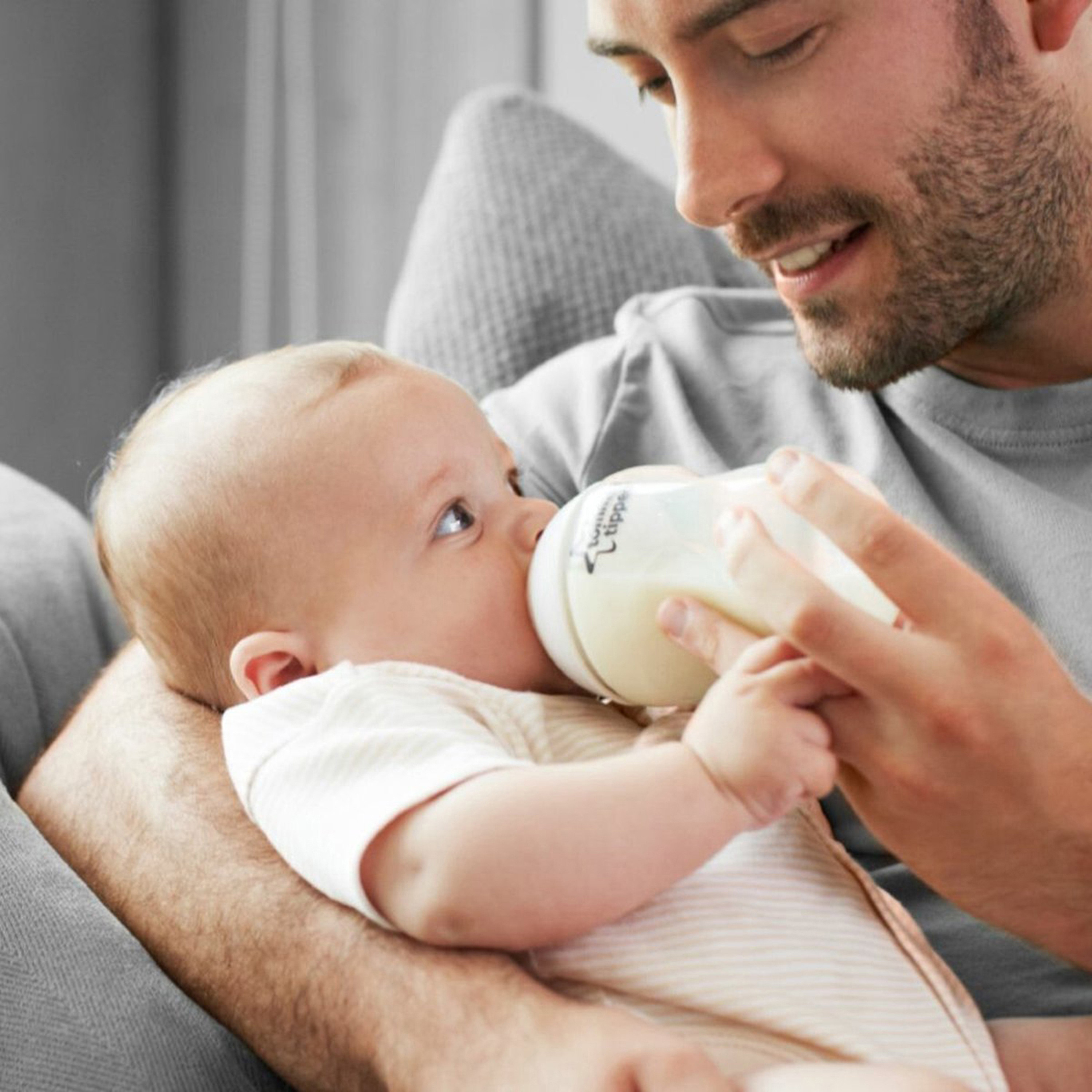 طقم رضّاعات المبتدئين كلوزر تو نيتشر لحديثي الولادة من تومي تيبي-baby-feeding-feedingbottles-bottlesandteats-image-5