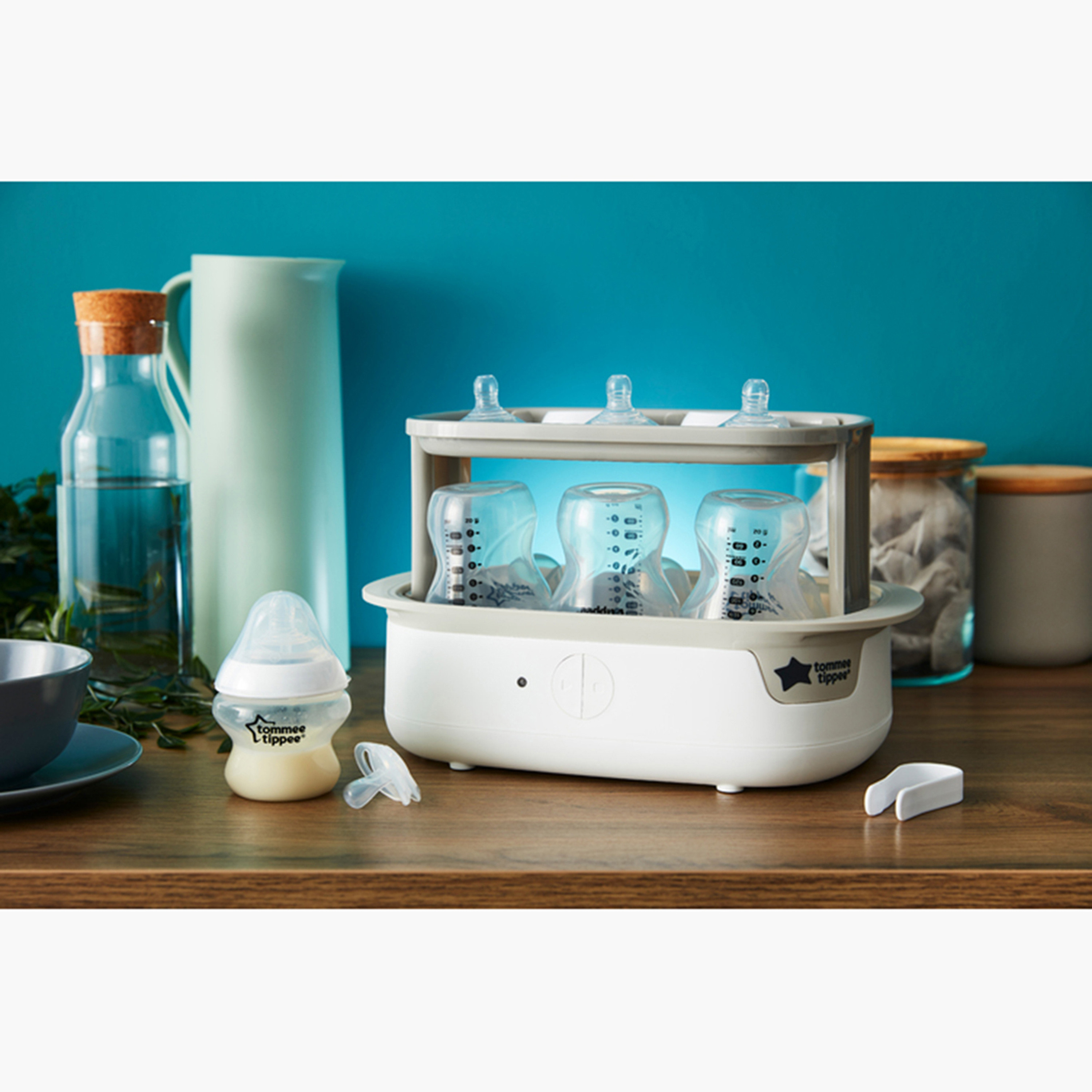 Tommee Tippee Super Steam Advanced Electronic Sterilizer-baby-feeding-sterilizersandwarmers-image-5