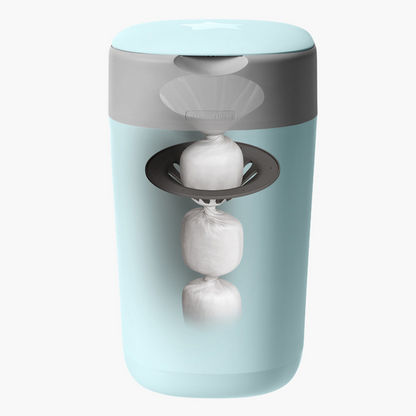 Tommee Tippee - Twist and Click Advanced Diaper Bin with 1x Refill Cassette-Diaper Accessories-image-4