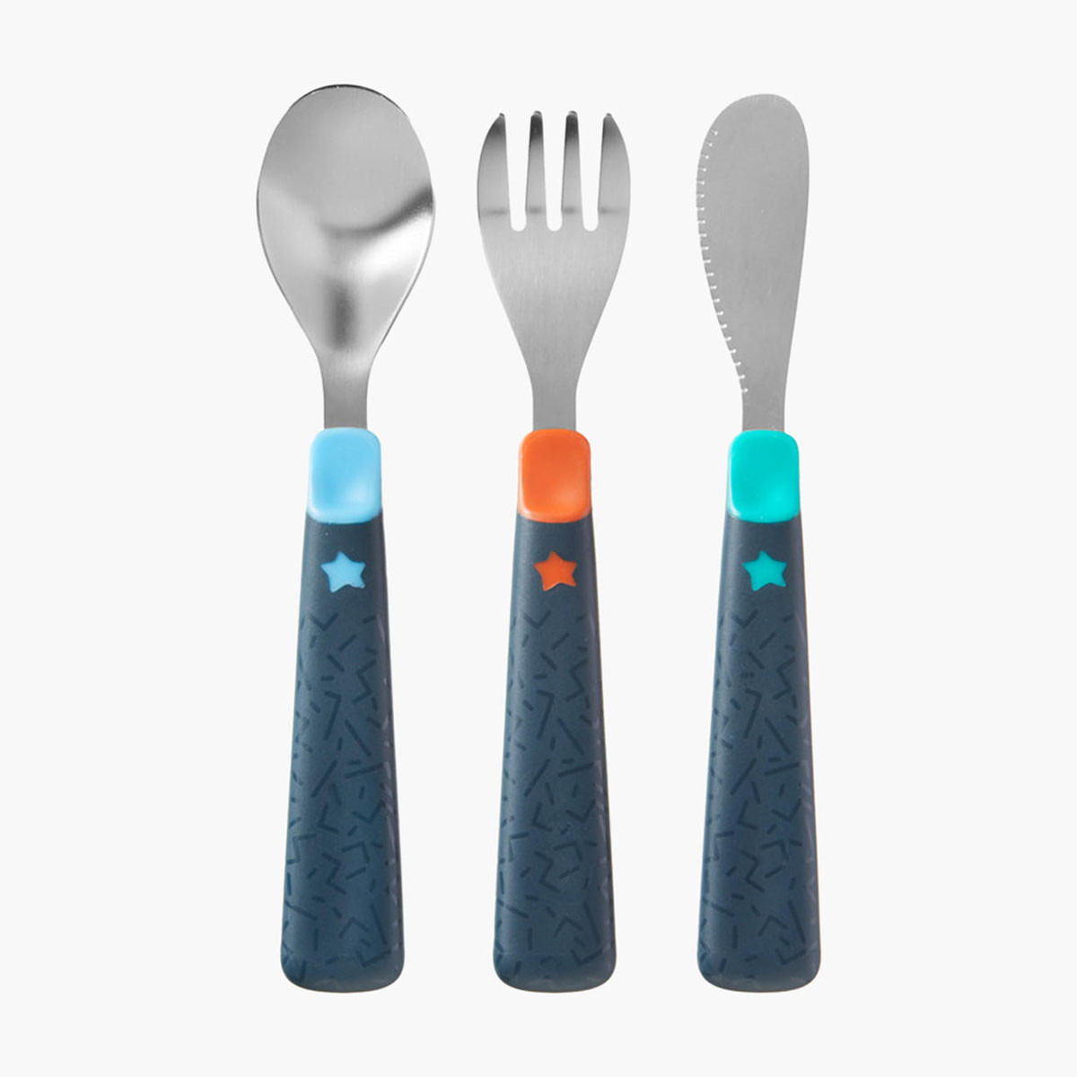 Tommee Tippee 3-Piece Big Kids First Cutlery Set-baby-feeding-mealtimeessentials-image-1