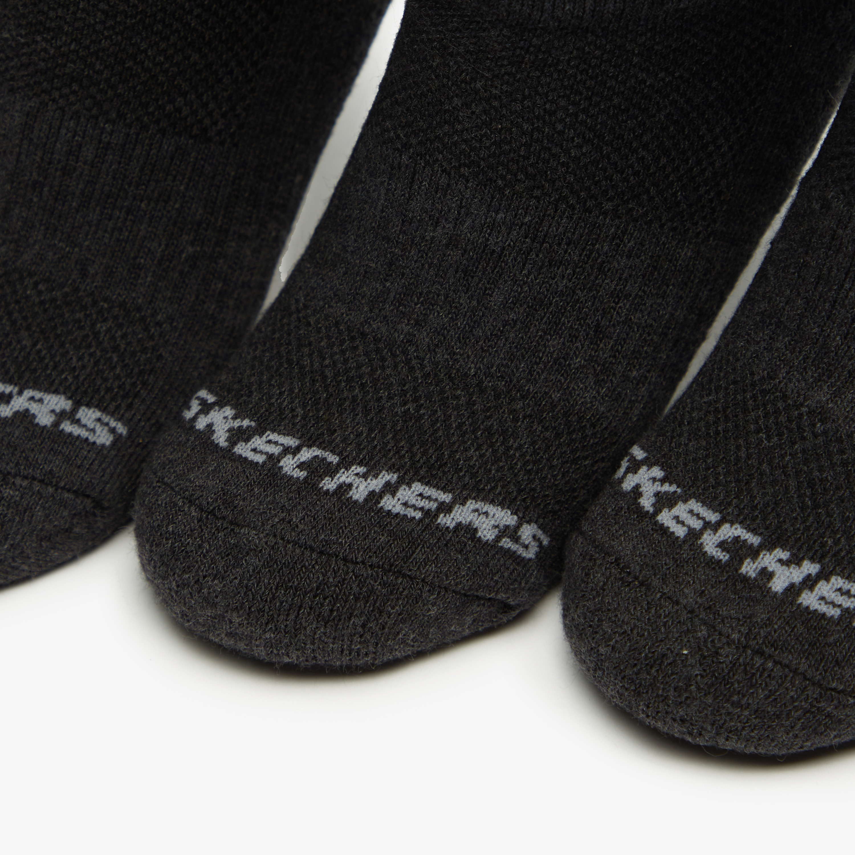 جوارب رياضية غير مرئية للجنسين من سكيتشرز - طقم من 3 أزواج - S111102B-010-girls-accessories-socks-image-2