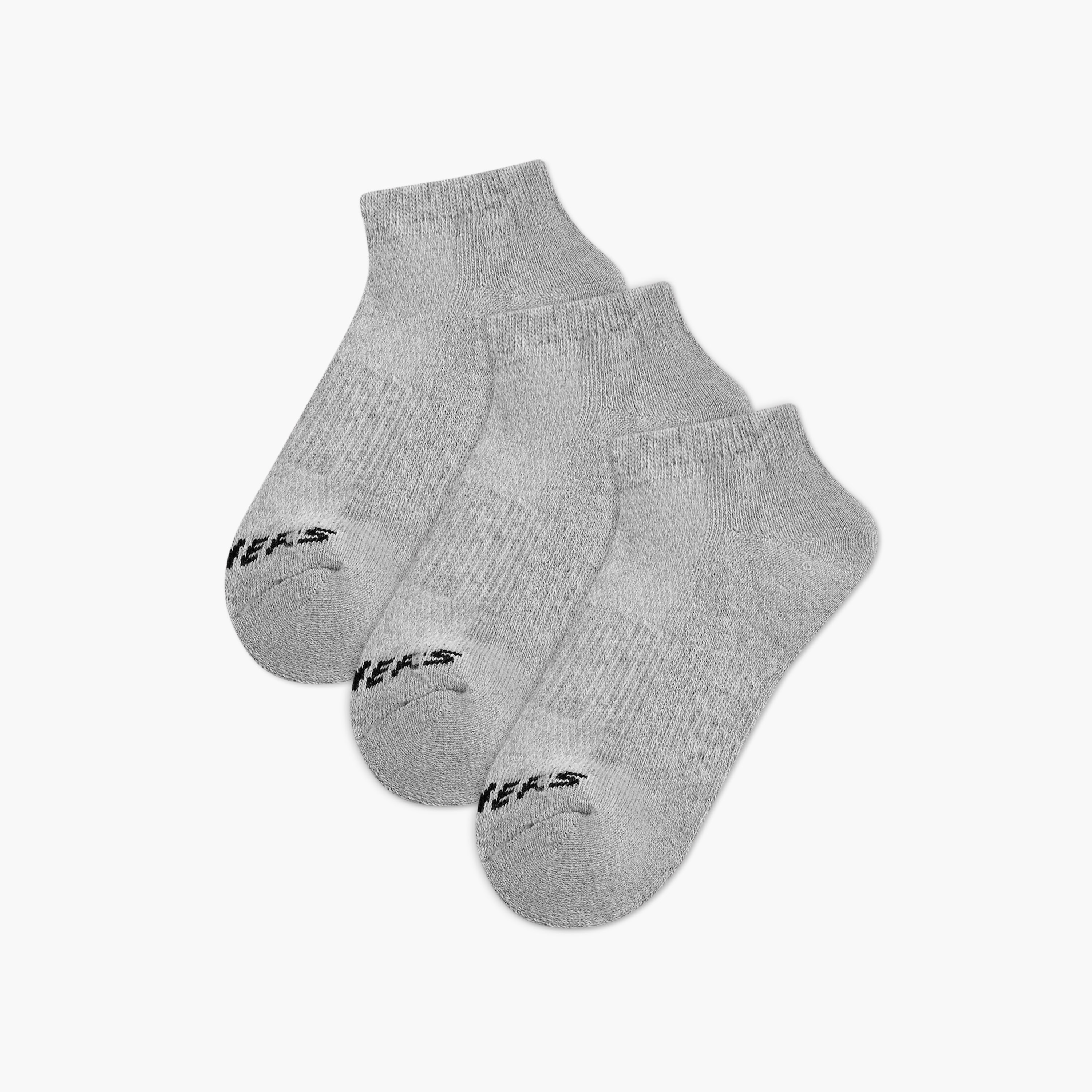 جوارب رياضية تيري غير مرئية للأطفال من سكتشرز - S111102B-020-girls-accessories-socks-image-1