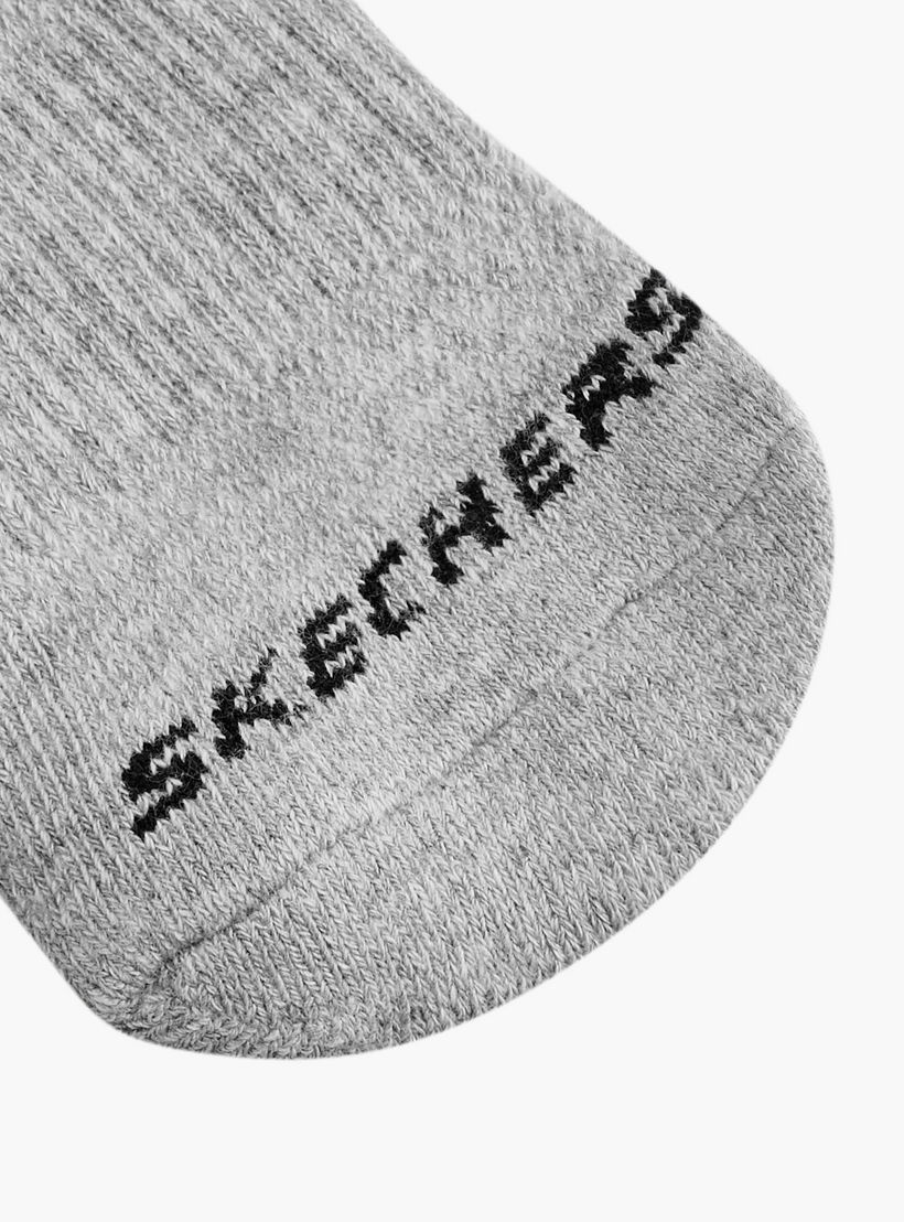 جوارب رياضية تيري غير مرئية للأطفال من سكتشرز - S111102B-020-girls-accessories-socks-image-5