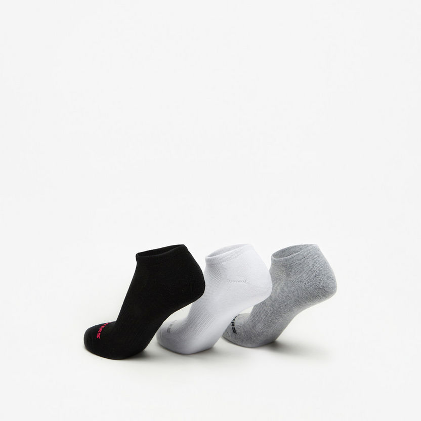 Skechers Women's Terry Invisible Sports Socks - S111102C-115-Women%27s Socks-image-2