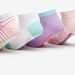 Skechers Girls' Non-Terry Low Cut Sports Socks - Set of 6, S118223B-402-Girl%27s Socks & Tights-thumbnailMobile-5