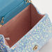 Charmz Embellished Handbag with Pearls Handle and Metallic Chain Strap-Bags and Backpacks-thumbnailMobile-4