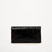 Celeste Textured Envelope Clutch with Chain Strap-Wallets and Clutches-thumbnail-0
