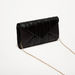 Celeste Textured Envelope Clutch with Chain Strap-Wallets and Clutches-thumbnailMobile-1
