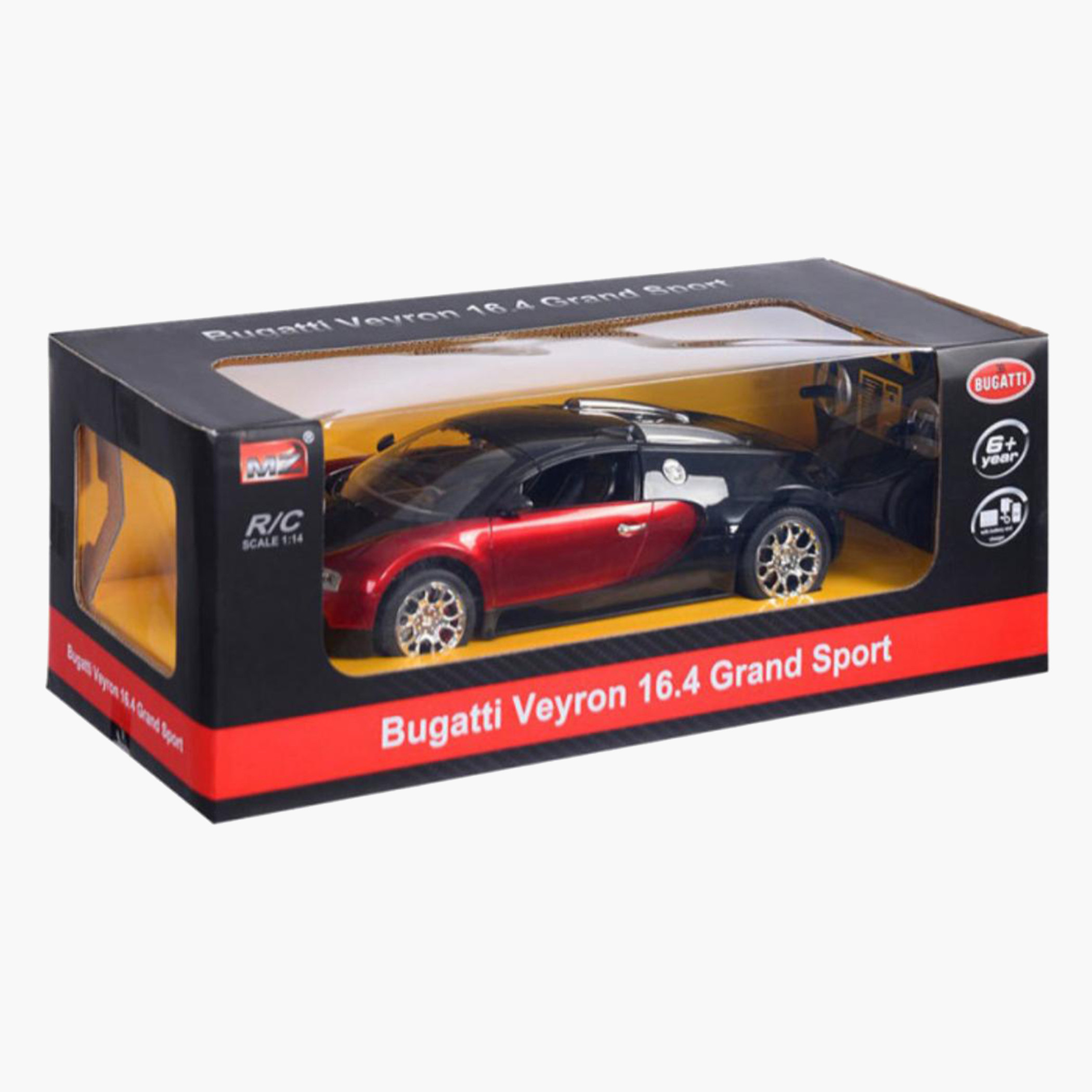 Bugatti Veyron Assorted Toy Car with Remote Control