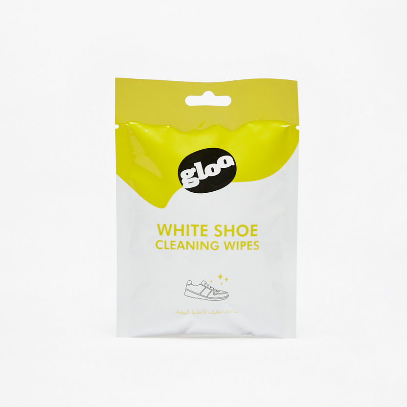 Gloo White Shoes Cleaning Wipes-Shoe Care-image-0