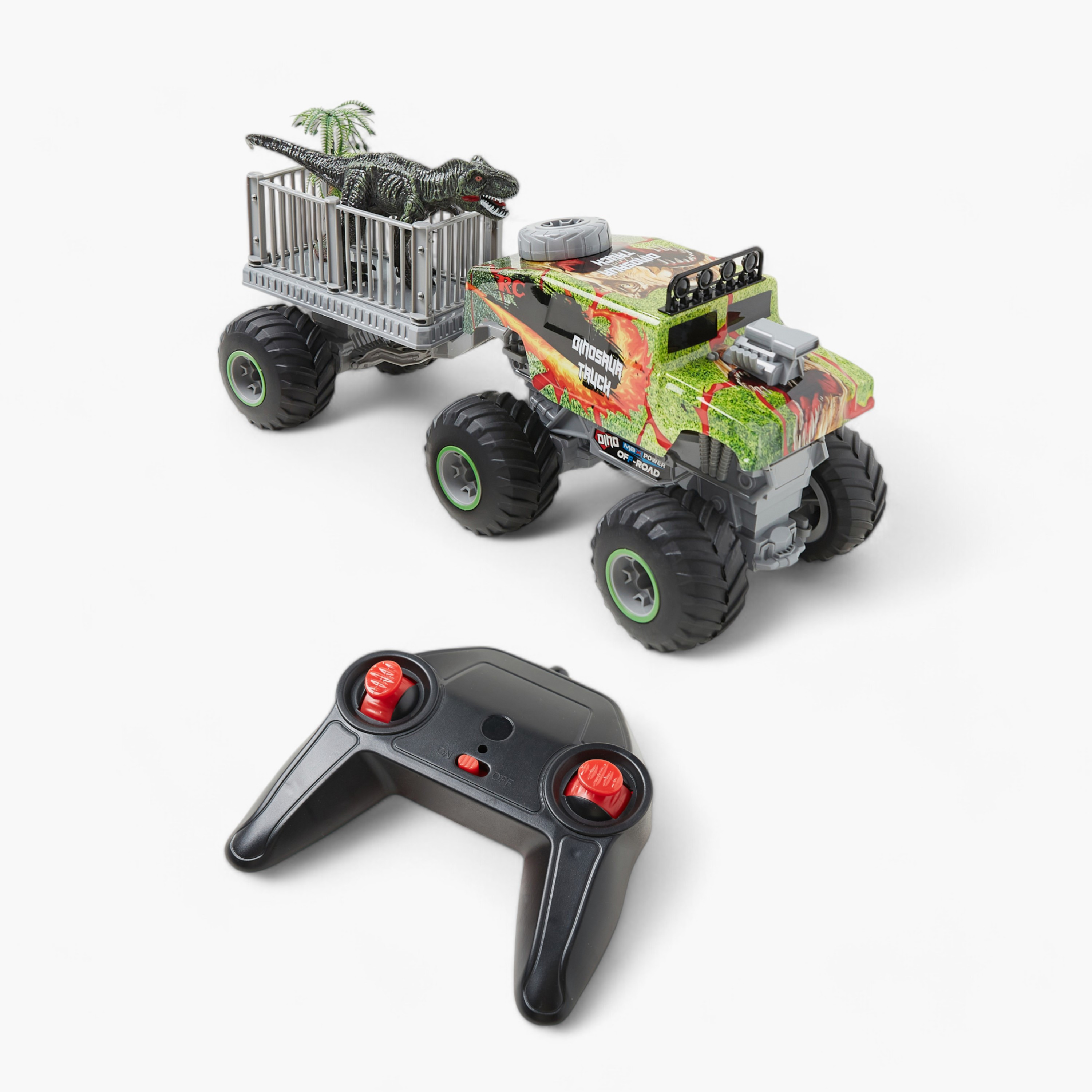 Juniors Off-Road Trailer Dinosaur Truck-toys-remotecontrolledvehicles-rccars-image-1