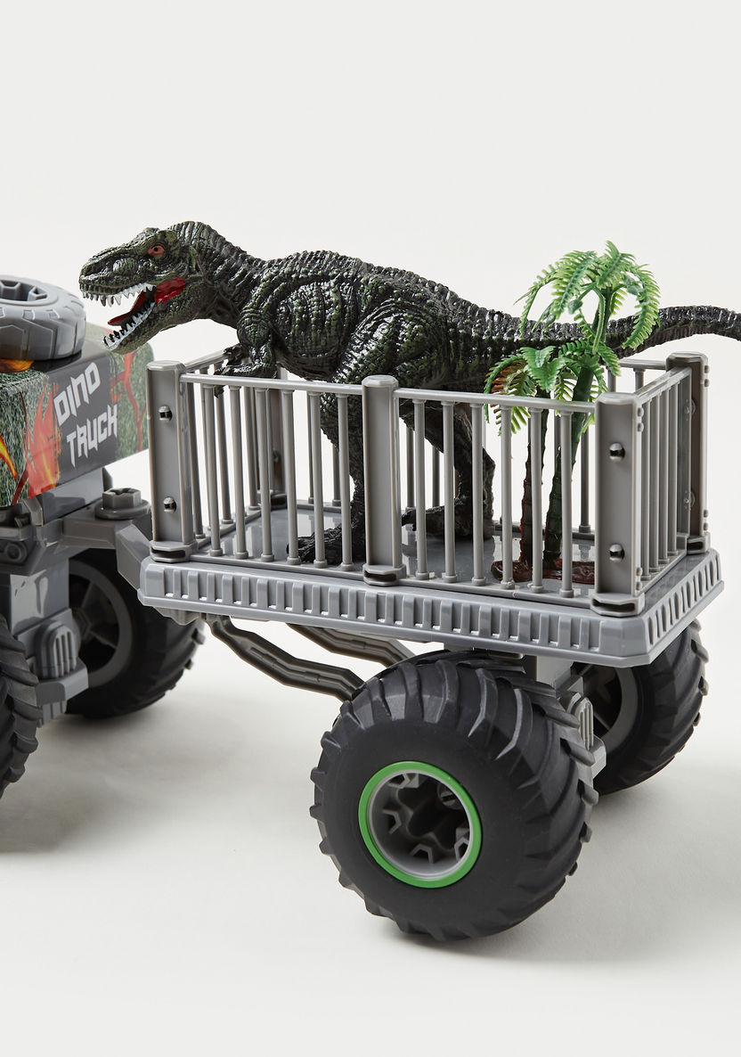 Juniors Off-Road Trailer Dinosaur Truck-Remote Controlled Cars-image-1