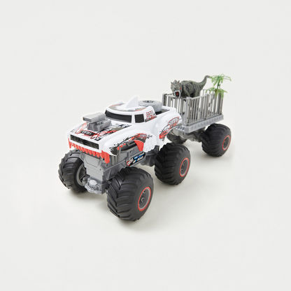 Juniors Off-Road Trailer Dinosaur Truck-Remote Controlled Cars-image-0