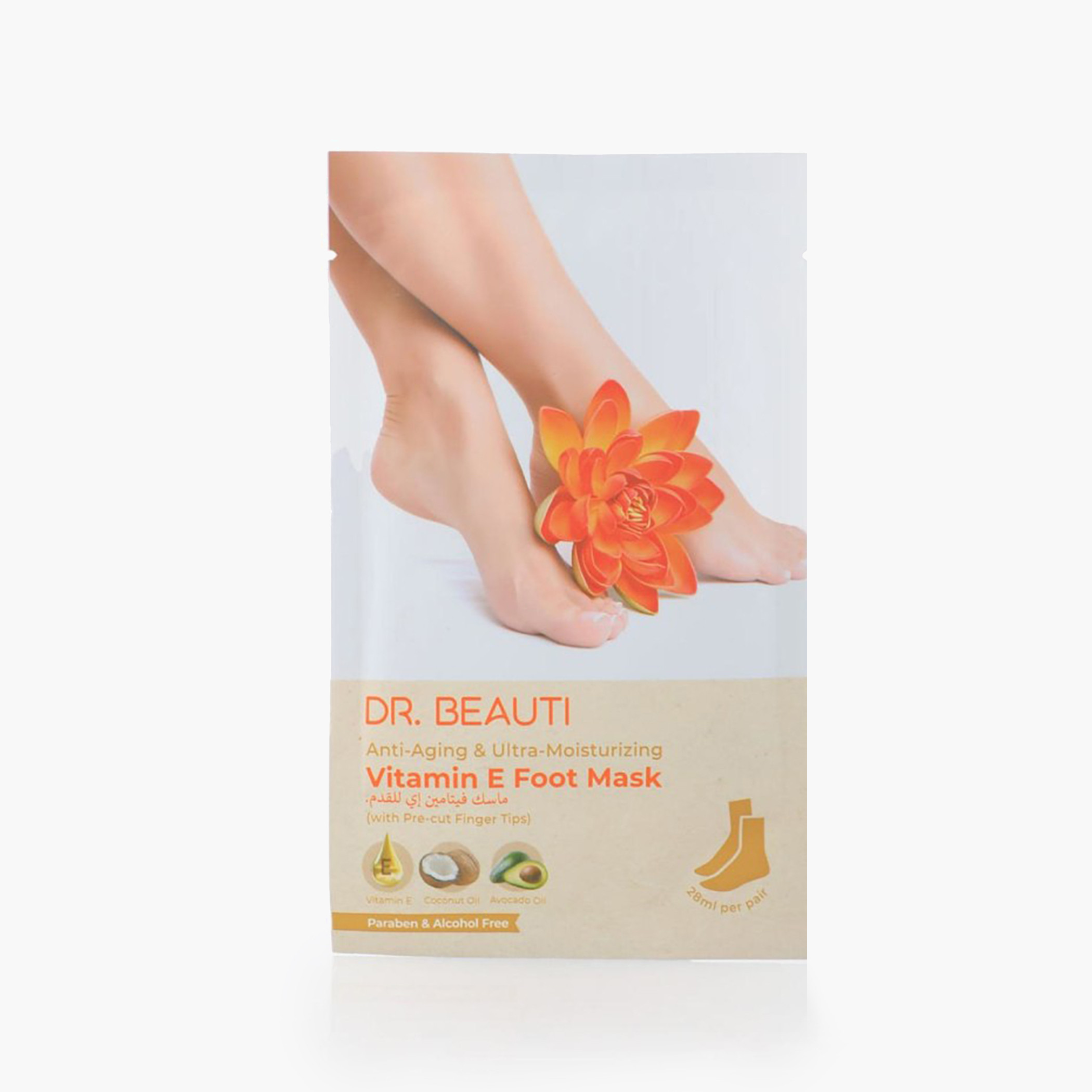 Dr.Beauti Anti-Aging Vitamin E Foot Mask-beautyandpersonalcare-bathandbody-handsandfeet-image-1