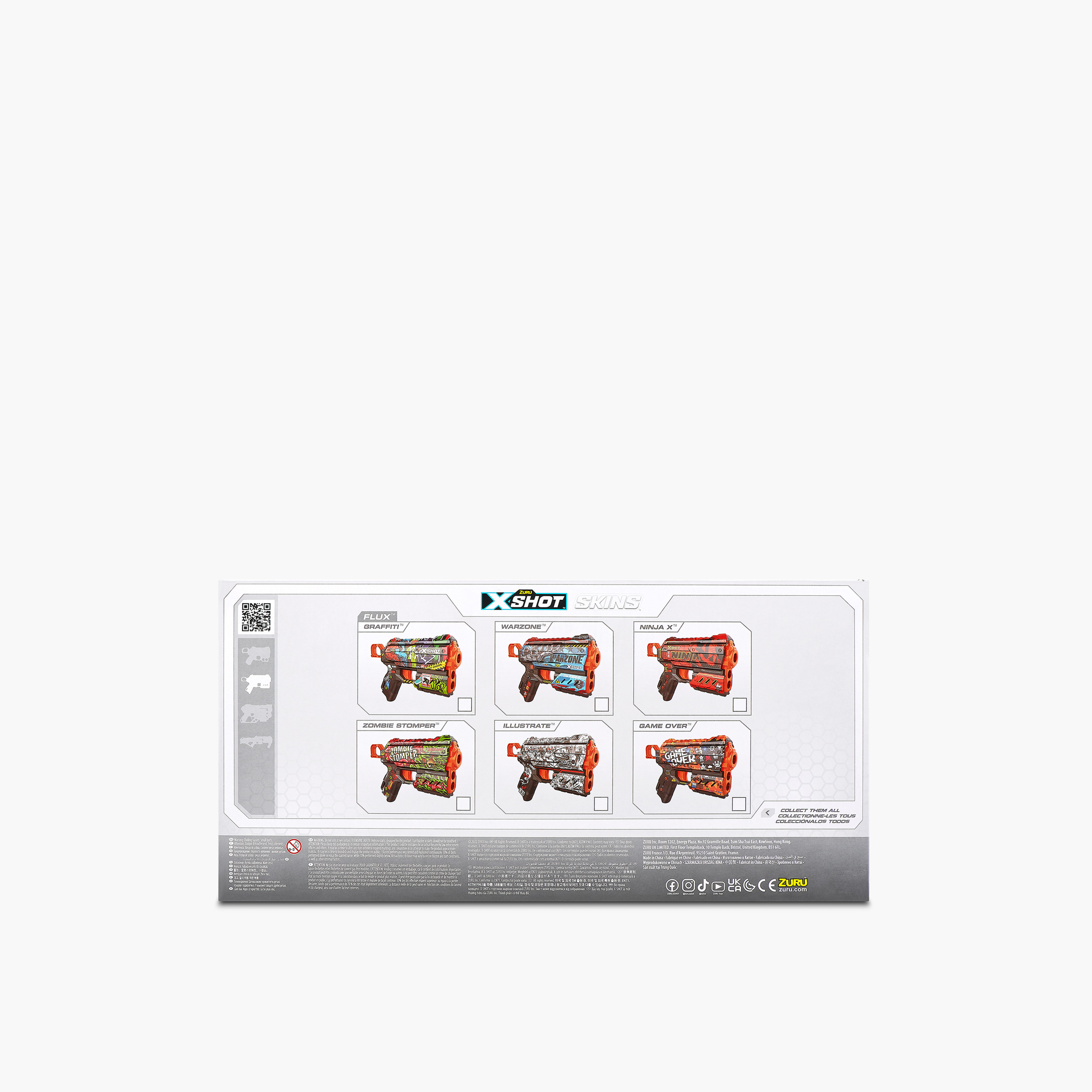 Buy X-Shot Skins Assorted Blaster and Dart Set Online | Centrepoint UAE